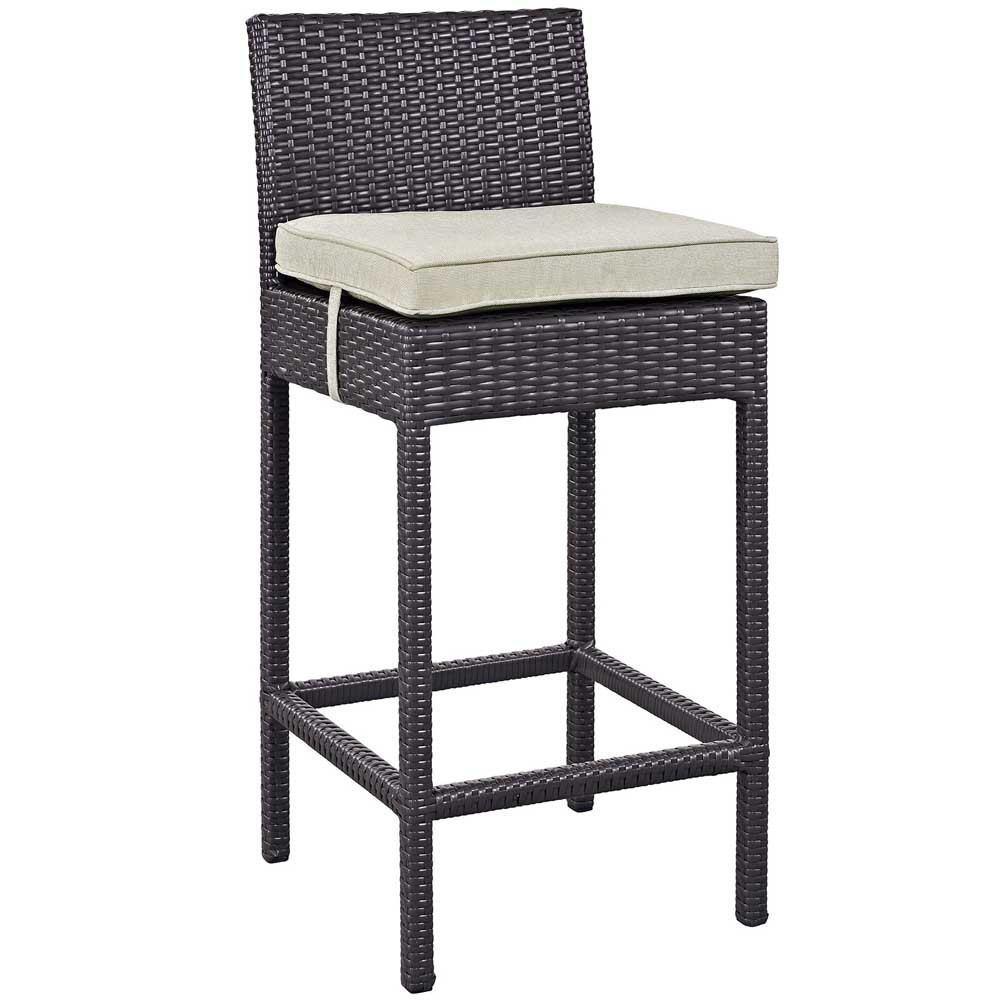 Modway Convene Outdoor Patio Bar Stool | Outdoor Stools & Benches |