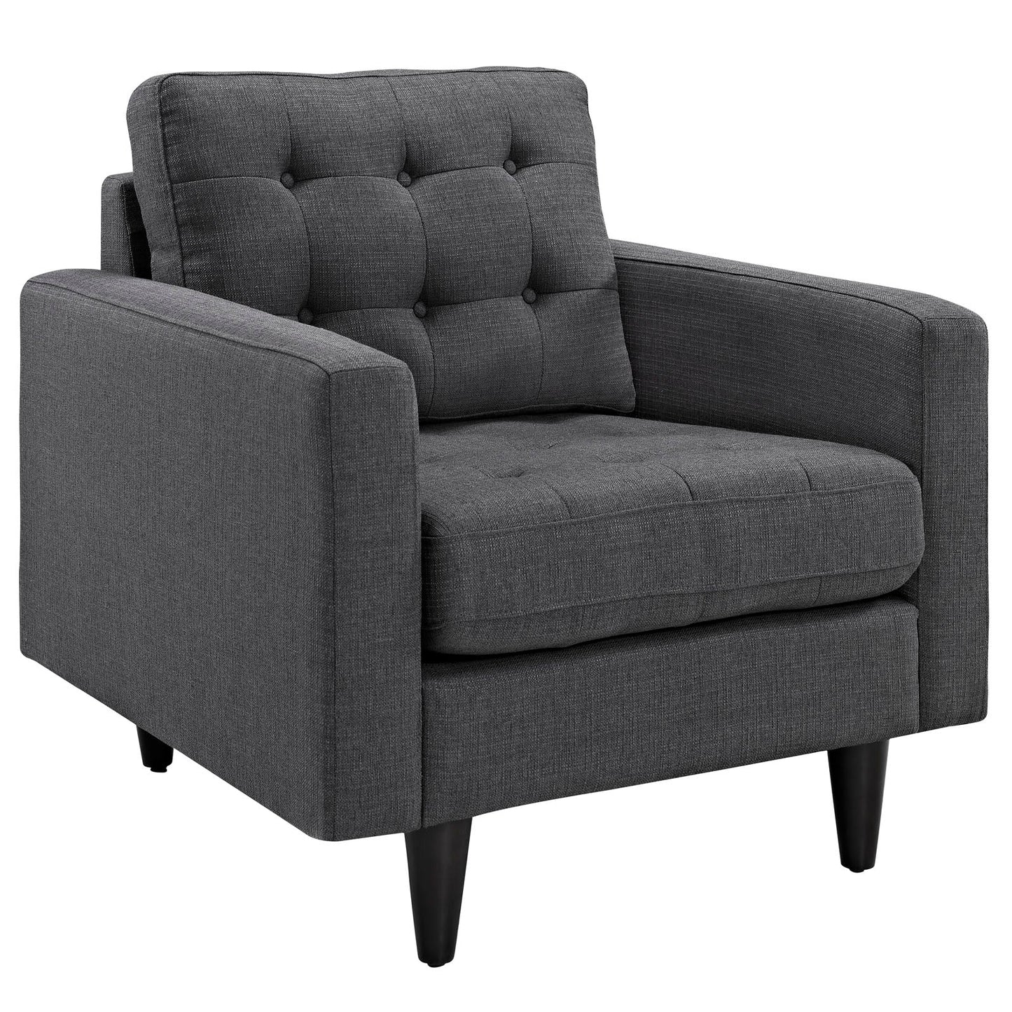 Modway Empress Upholstered Armchair | Armchairs |