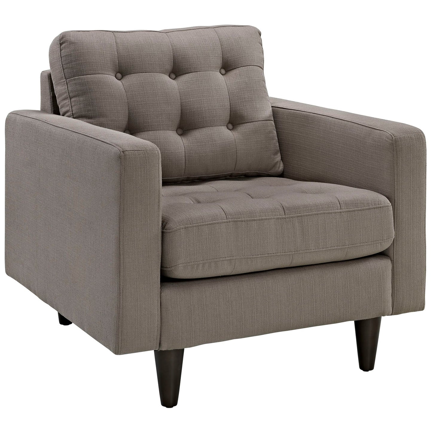 Modway Empress Upholstered Armchair | Armchairs |