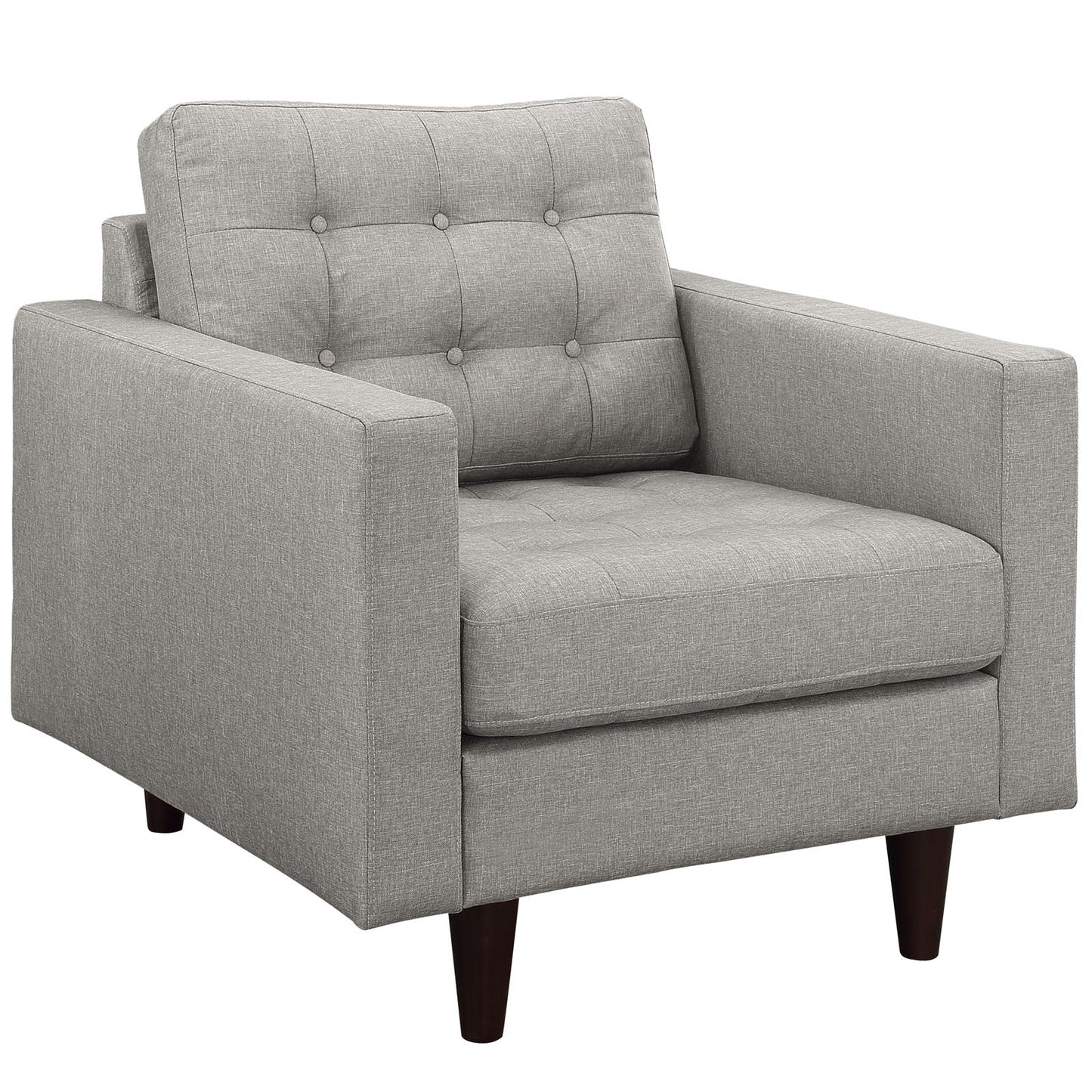 Modway Empress Upholstered Armchair | Armchairs |