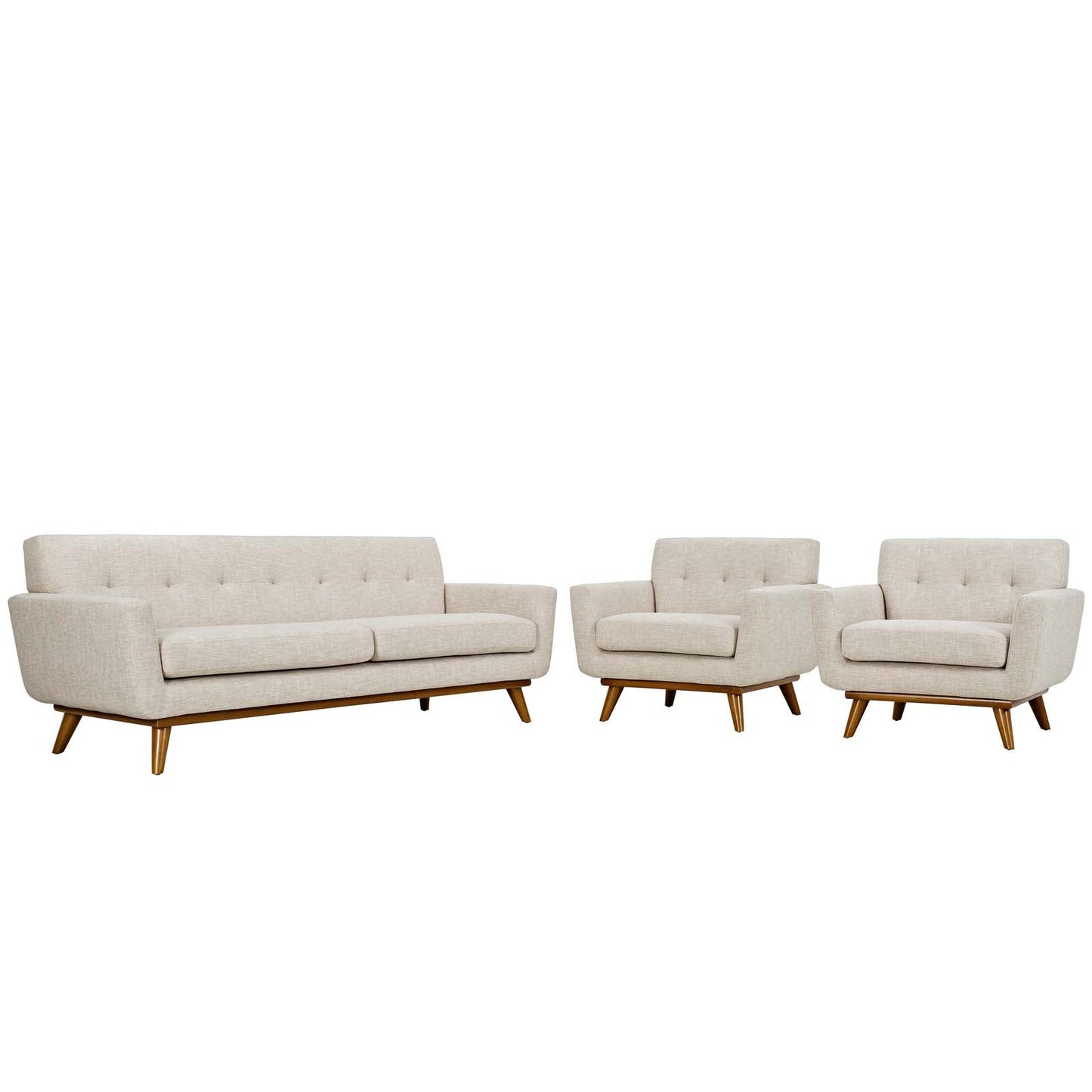 Modway Engage Armchairs and Sofa - Set of 3 | Sofas |