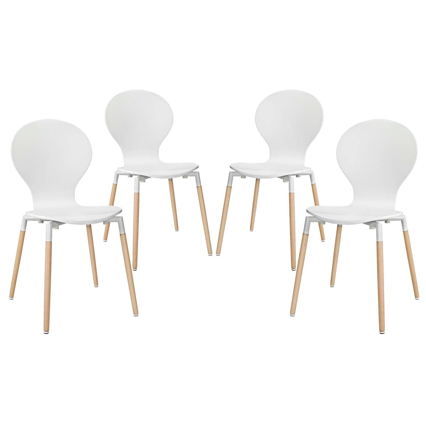 Modway Path Dining Chair - Set of 4 - EEI-1369 | Dining Chairs | Modishstore-1