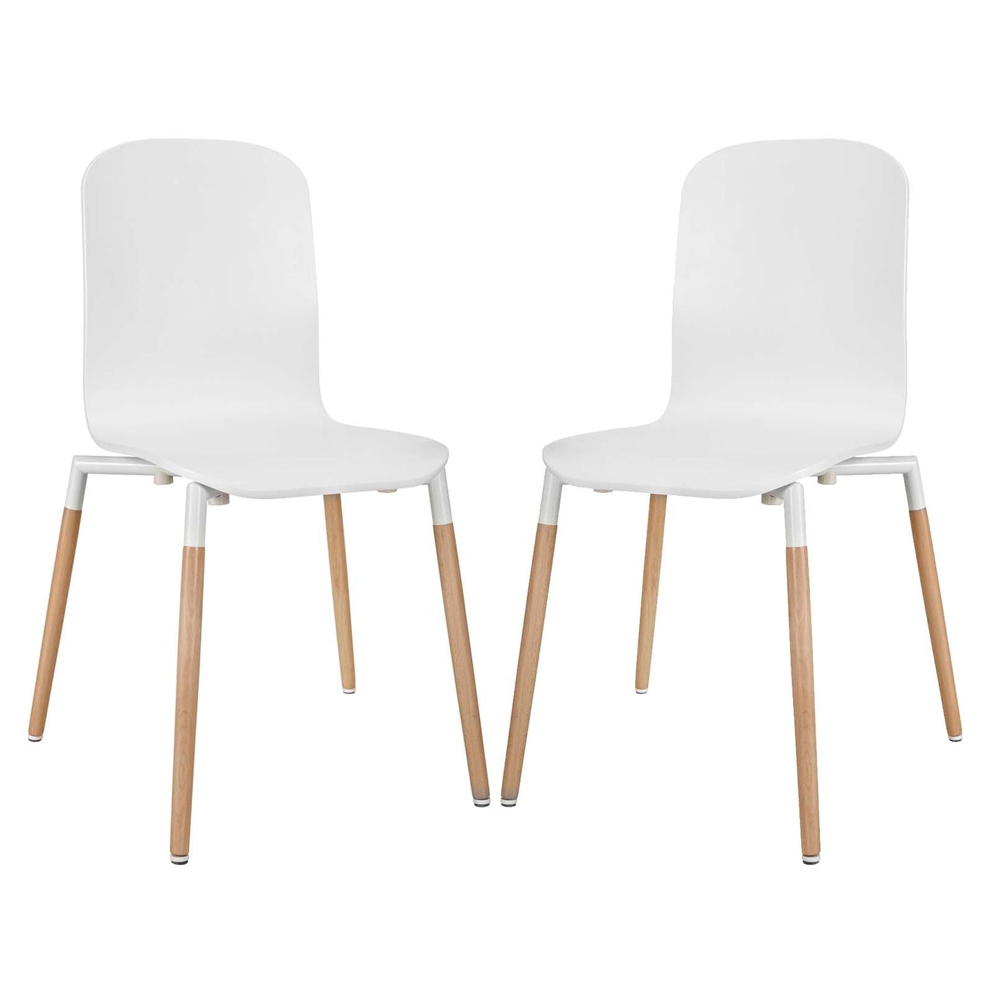 Modway Stack Wood Dining Chairs - Set of 2 - EEI-1372 | Dining Chairs | Modishstore-1