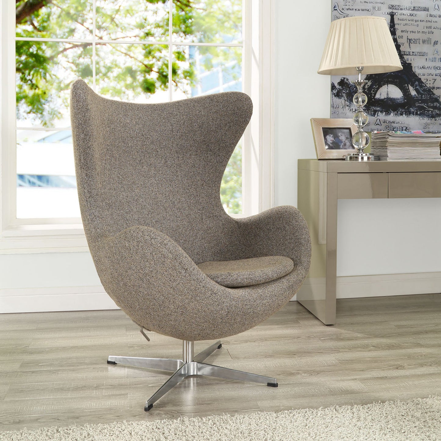 Glove Wool Lounge Chair By Modway - EEI-142 | Lounge Chairs