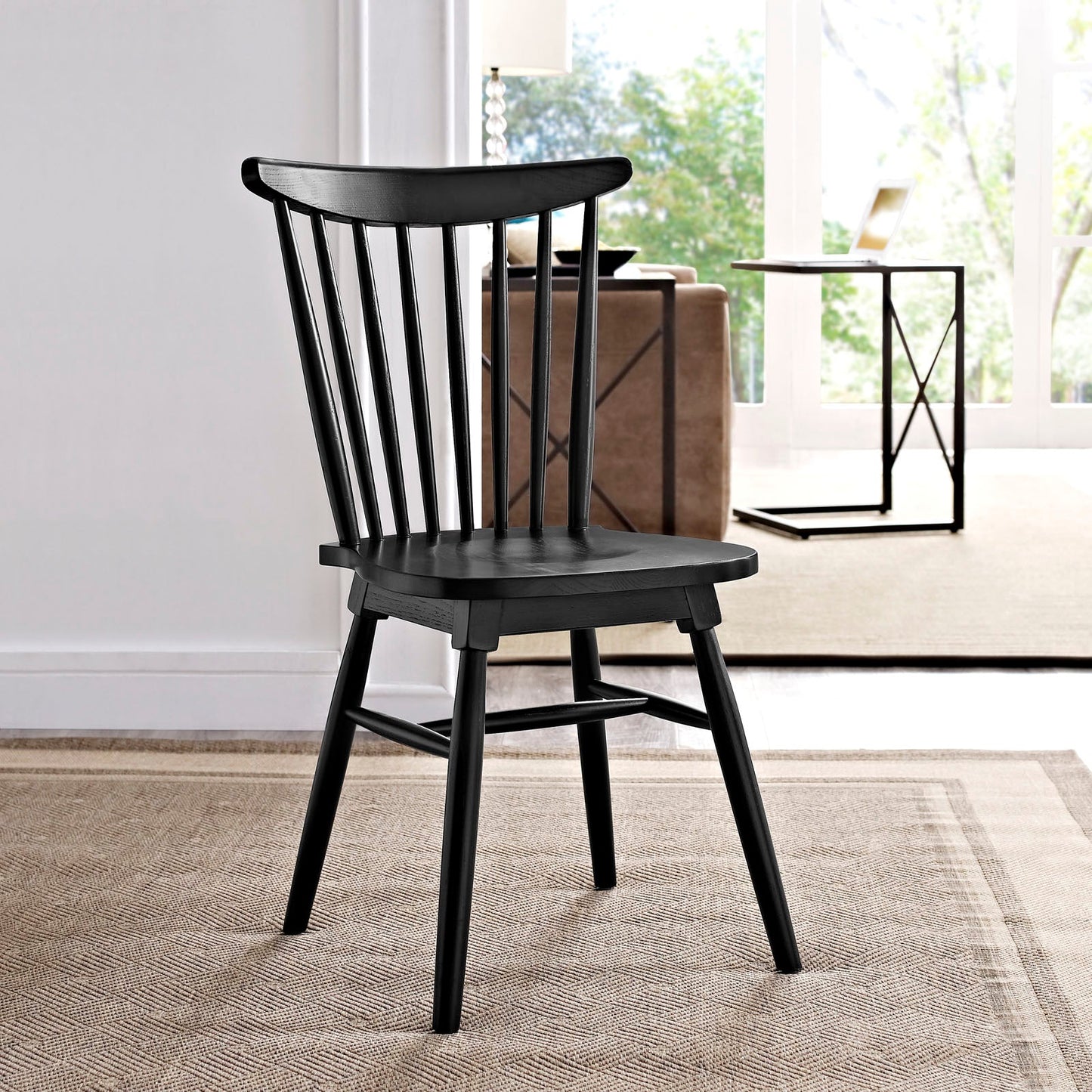 Modway Amble Dining Side Chair - Black | Dining Chairs