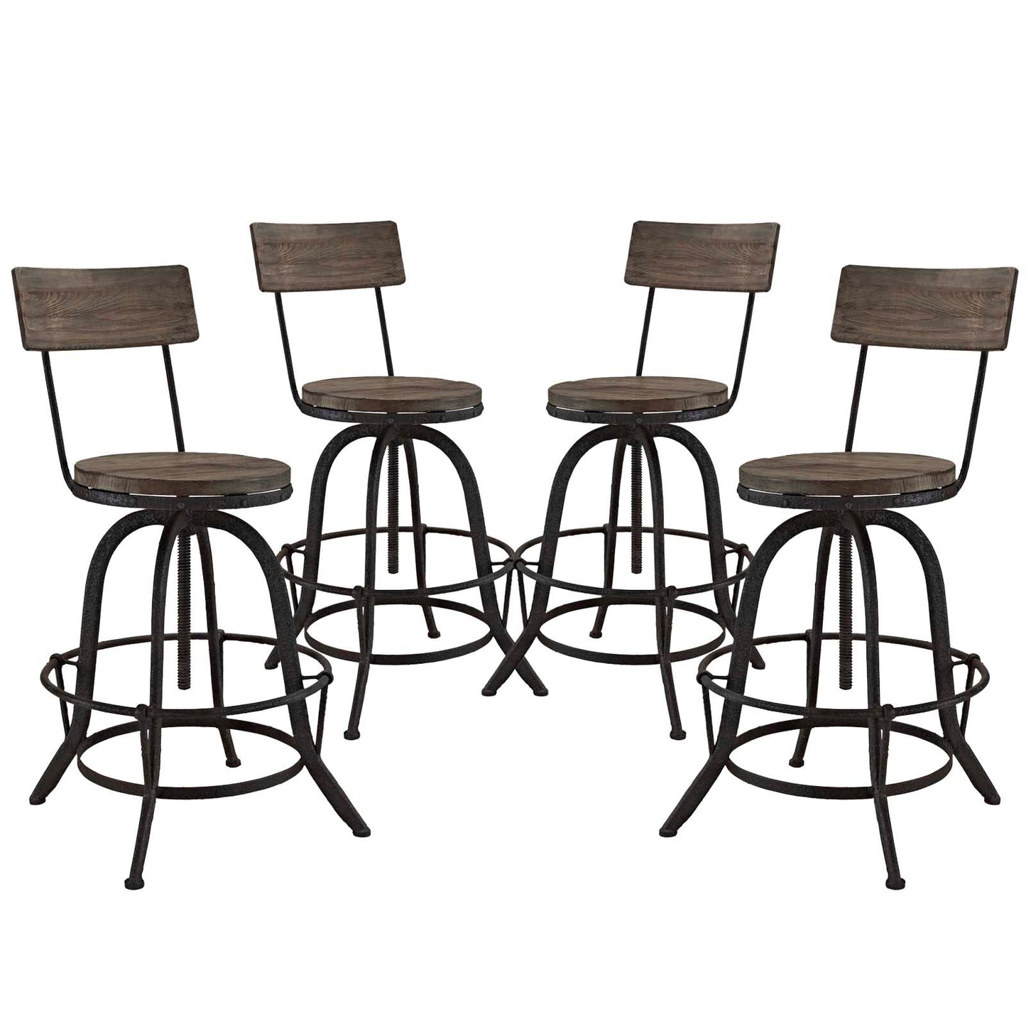 Modway Procure 4 Piece Dining Set | Dining Sets | Modishstore-11