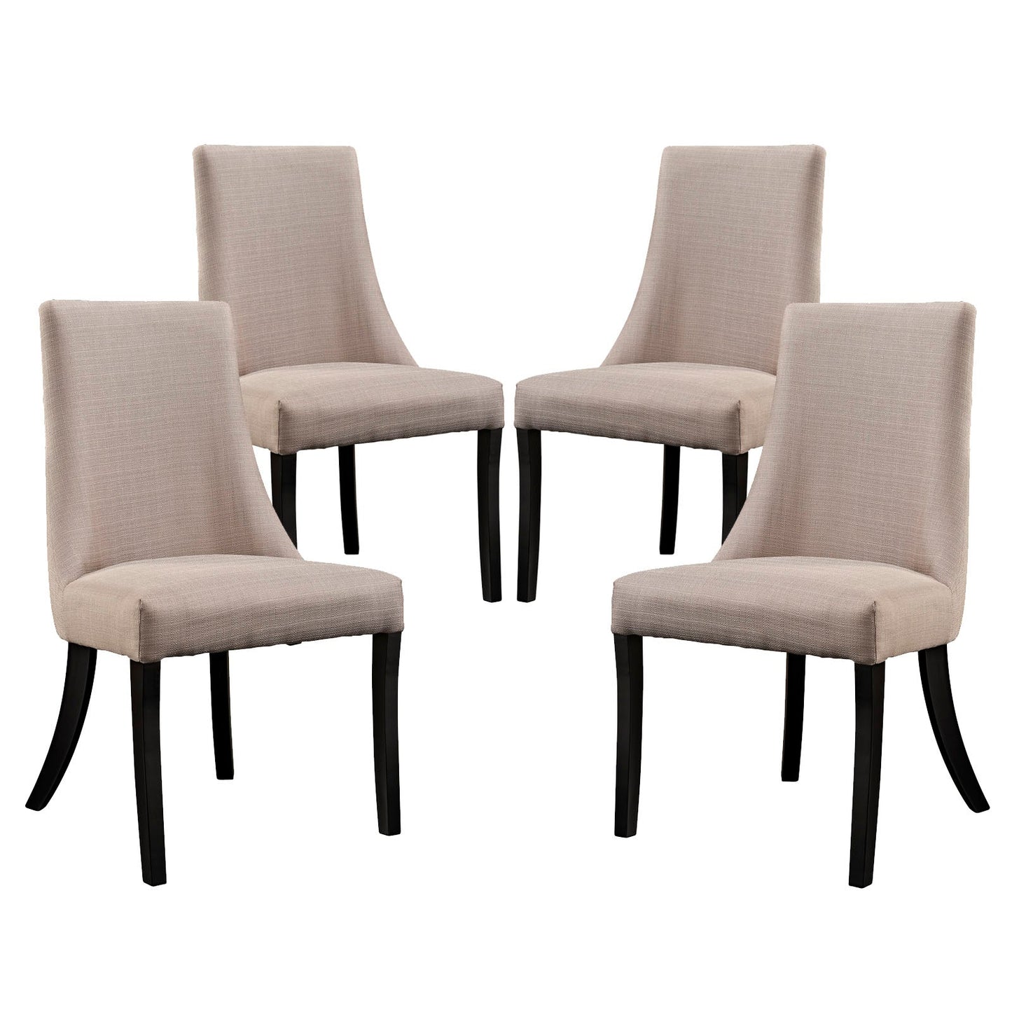 Modway Reverie Dining Side Chair - Set of 4 | Dining Chairs | Modishstore-5