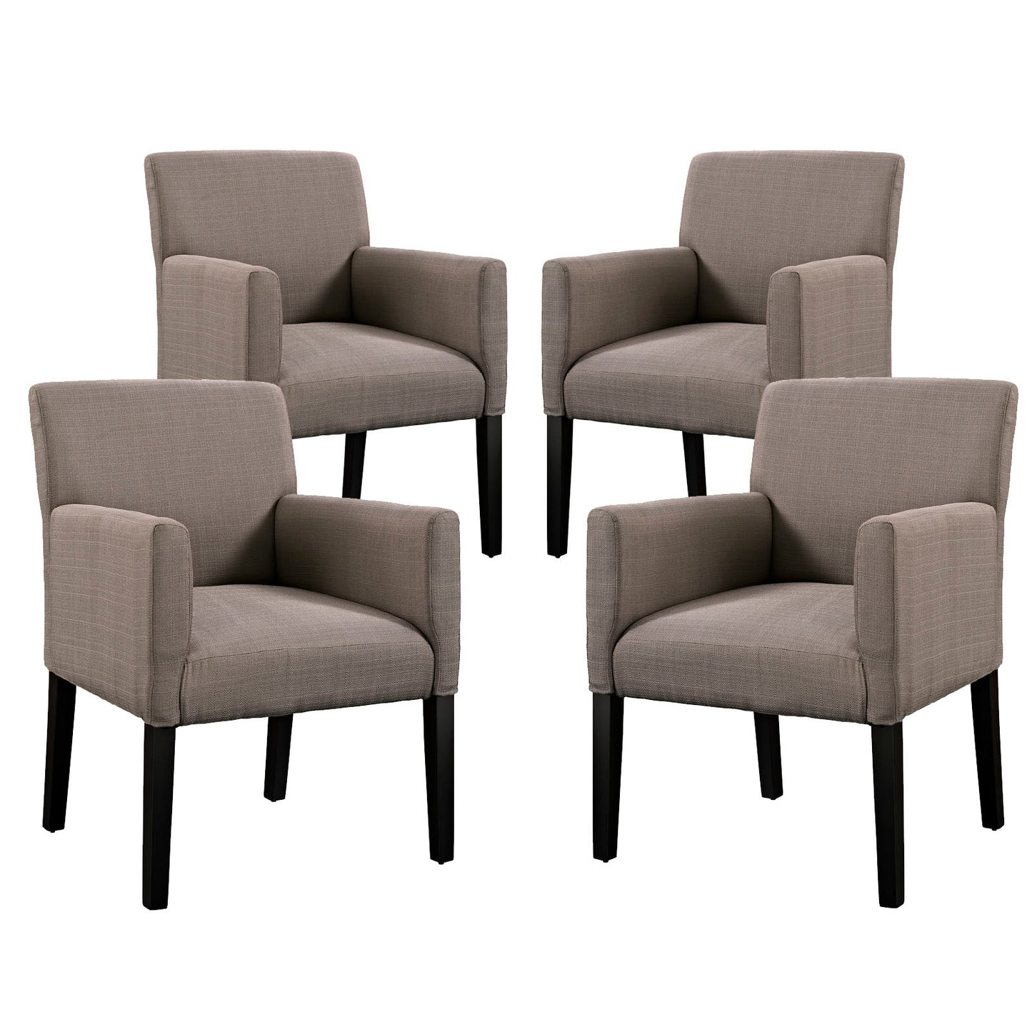 Modway Chloe Armchair - Set of 4 | Armchairs |