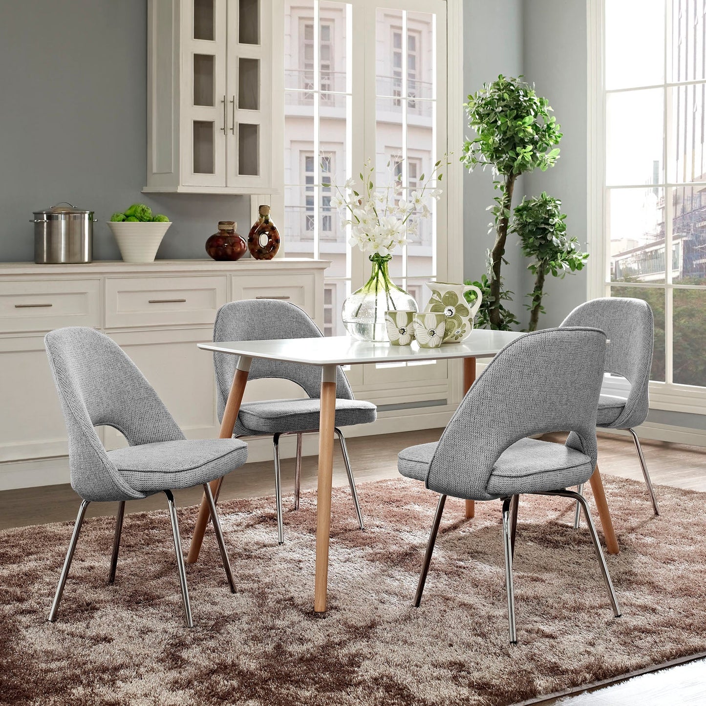 Cordelia Dining Chairs Set of 4 By Modway - EEI-1685 | Dining Chairs