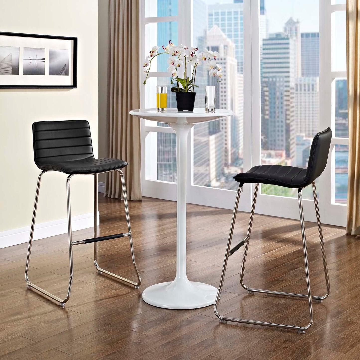 Dive Bar Stool Set Of 2 By Modway - EEI-1688 | Bar Stools