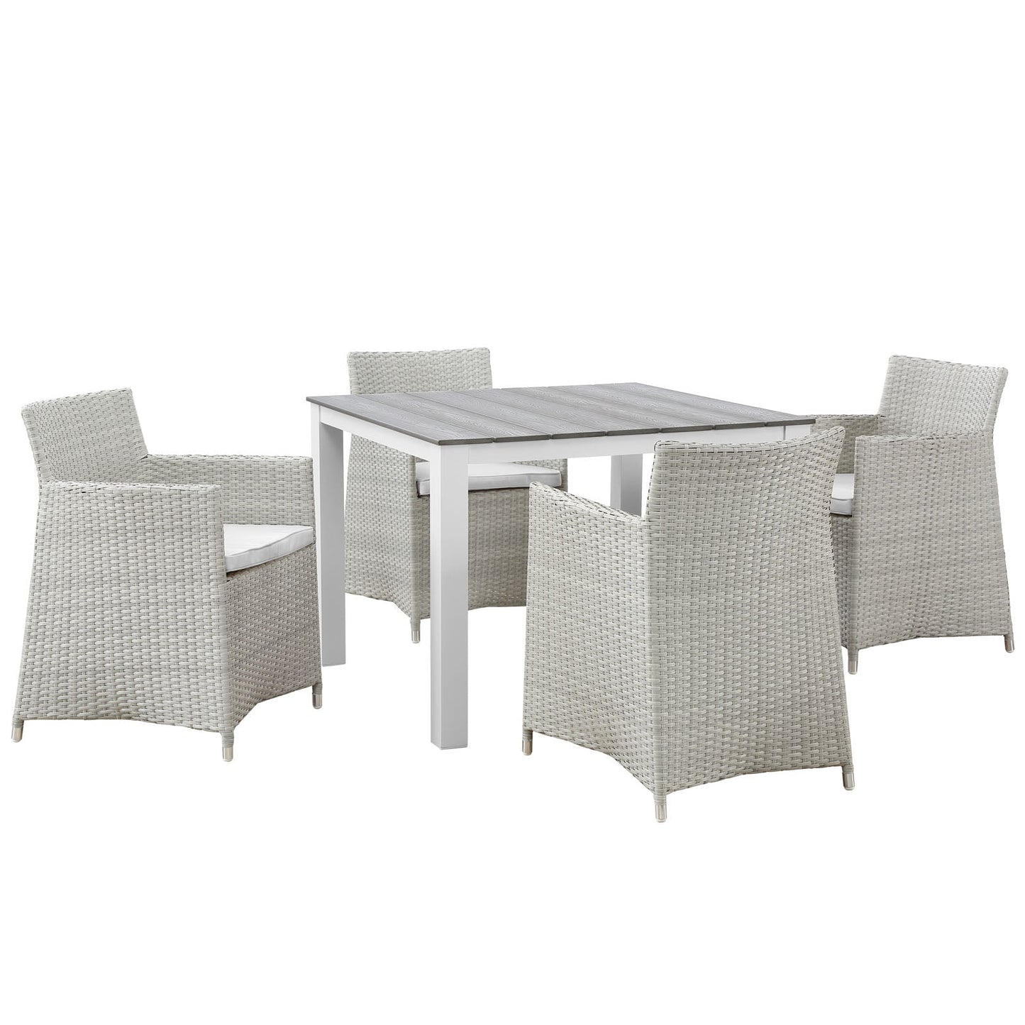 Modway Junction 5 Piece Outdoor Patio Dining Set - EEI-1744 | Outdoor Dining Set | Modishstore-15