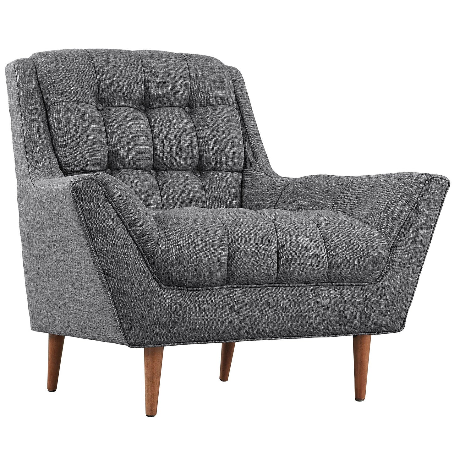 Response Upholstered Fabric Armchair By Modway - EEI-1786 | Armchairs | Modishstore - 3