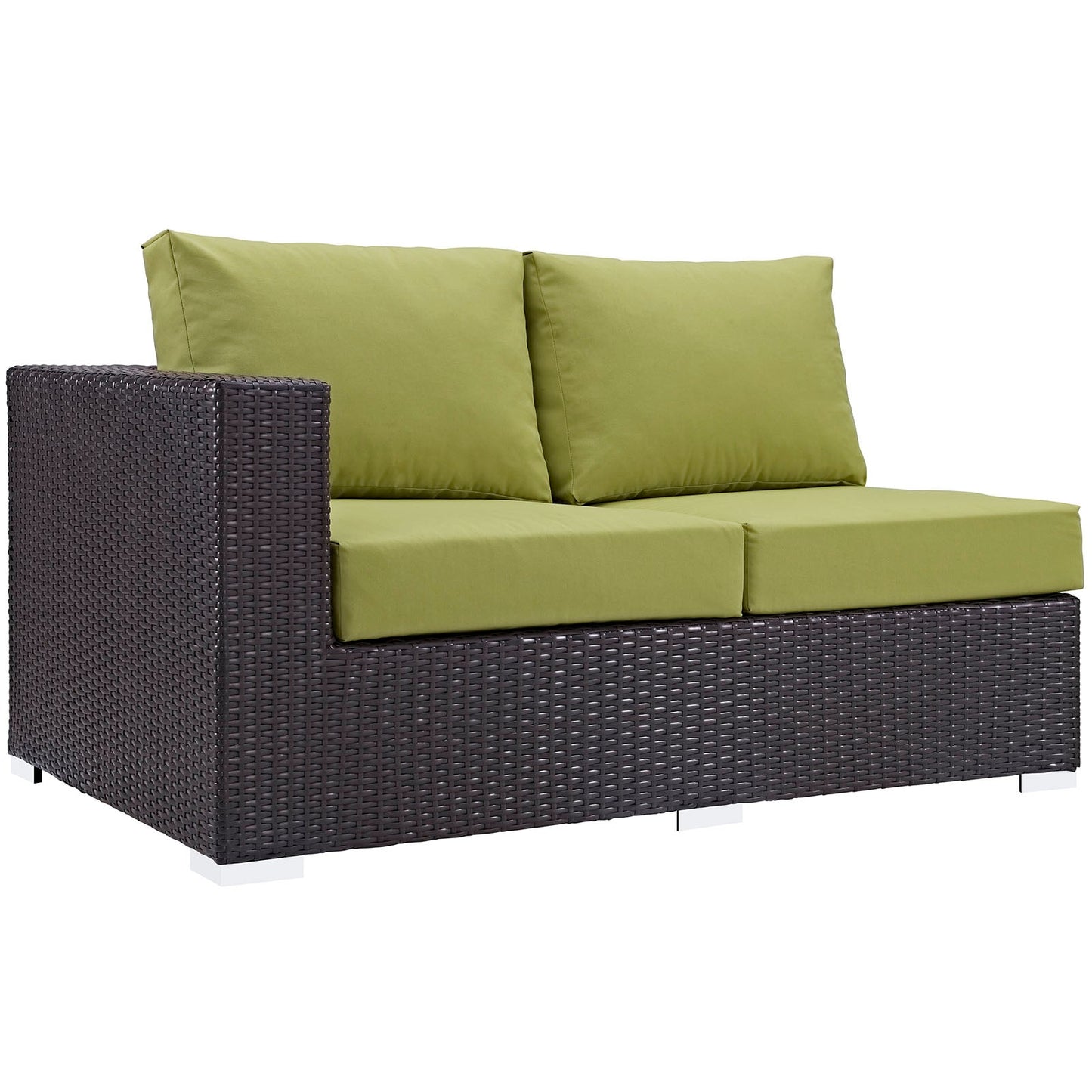 Convene Outdoor Patio Left Arm Loveseat By Modway - EEI-1842 | Outdoor Sofas, Loveseats & Sectionals - 2