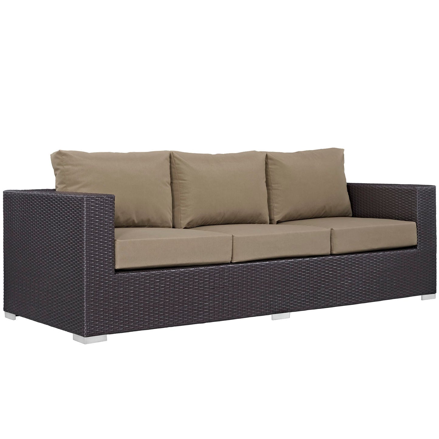 Modway Convene Outdoor Patio Sofa | Outdoor Sofas, Loveseats & Sectionals |