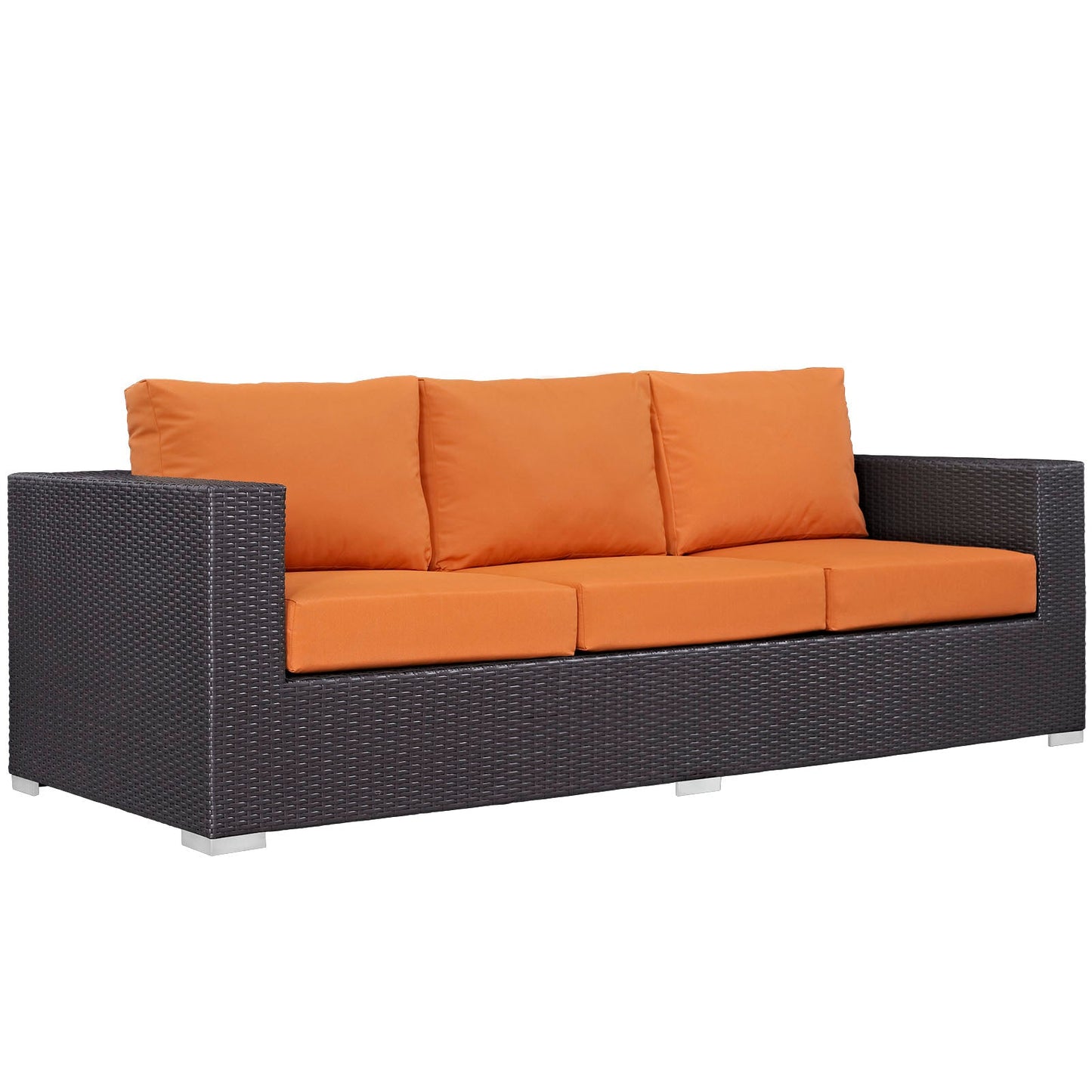 Modway Convene Outdoor Patio Sofa | Outdoor Sofas, Loveseats & Sectionals |