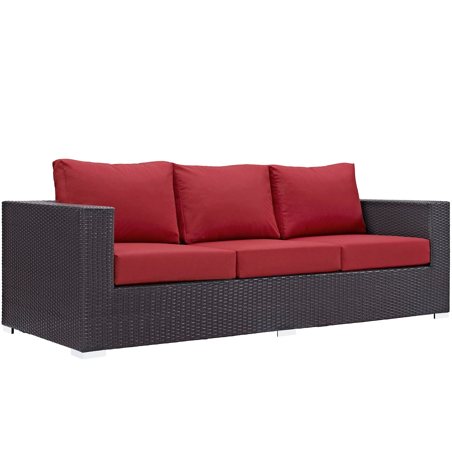 Modway Convene Outdoor Patio Sofa | Outdoor Sofas, Loveseats & Sectionals |