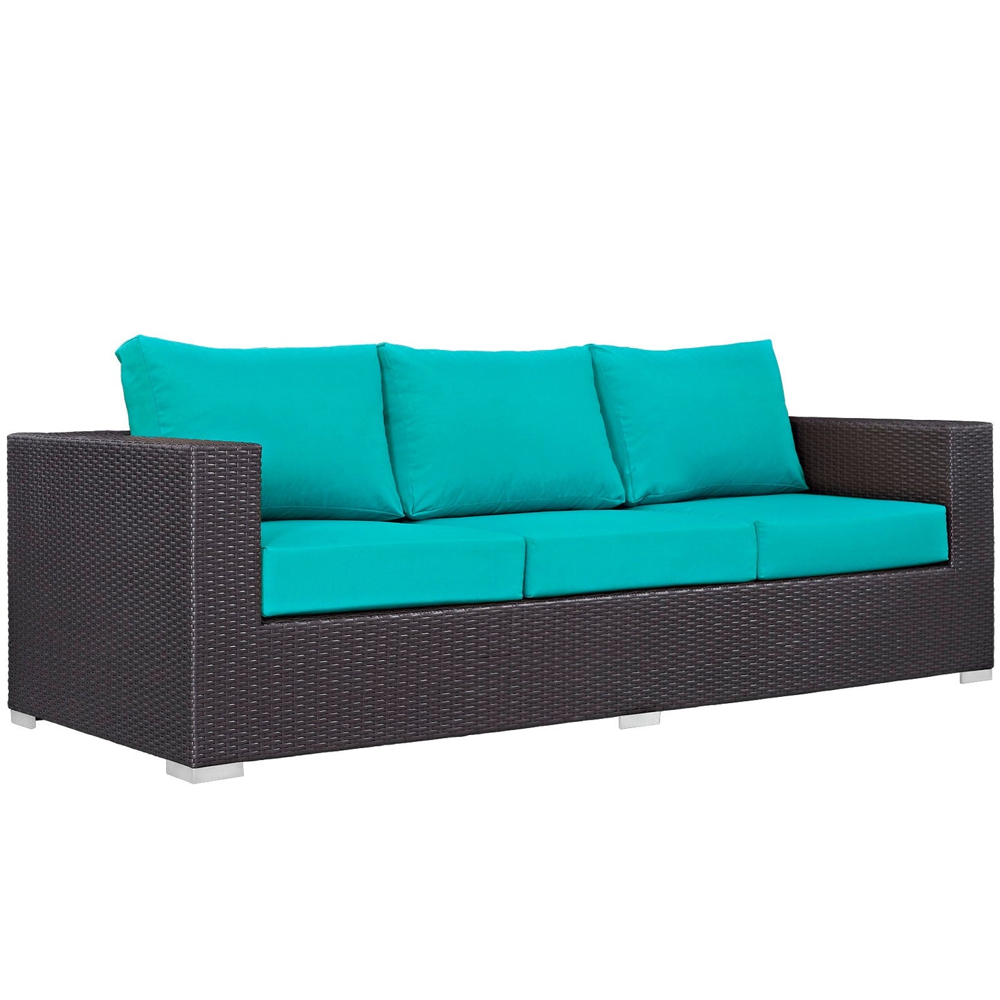 Modway Convene Outdoor Patio Sofa | Outdoor Sofas, Loveseats & Sectionals |
