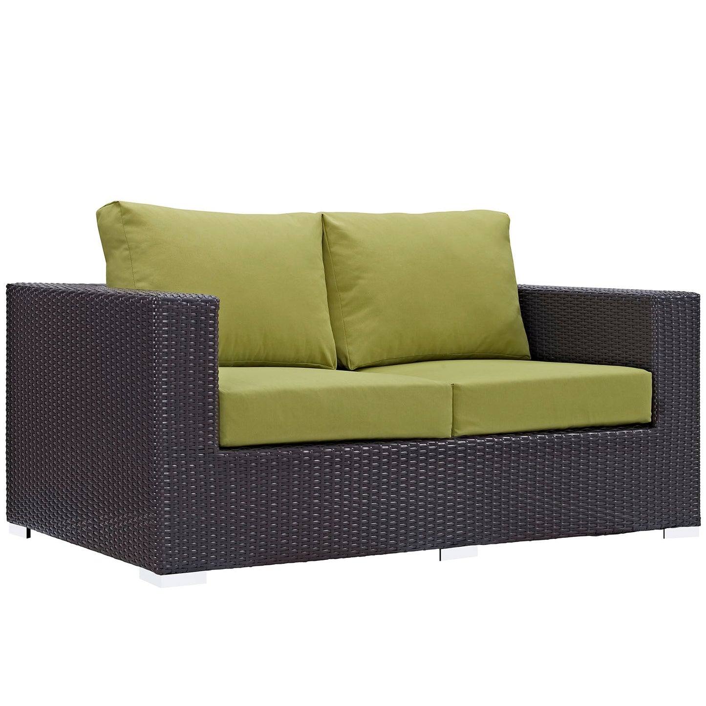 Modway Convene Outdoor Patio Loveseat | Outdoor Sofas, Loveseats & Sectionals |