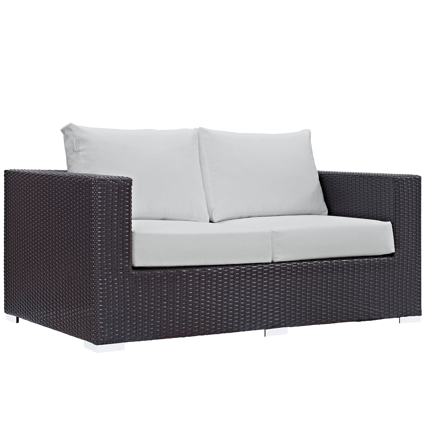 Modway Convene Outdoor Patio Loveseat | Outdoor Sofas, Loveseats & Sectionals |
