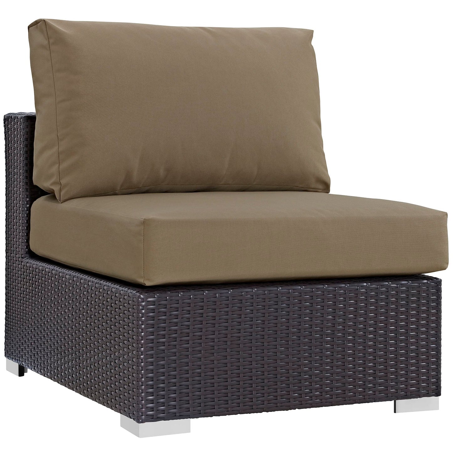 Modway Convene Outdoor Patio Armless | Outdoor Chairs |