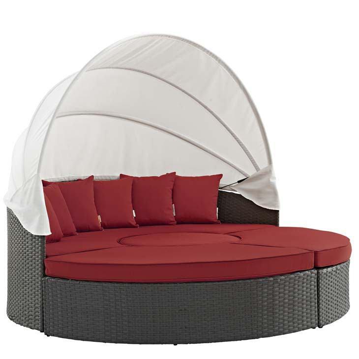 Modway Sojourn Outdoor Patio Sunbrella Daybed - EEI-1986 | Outdoor Patio Daybed | Modishstore-5