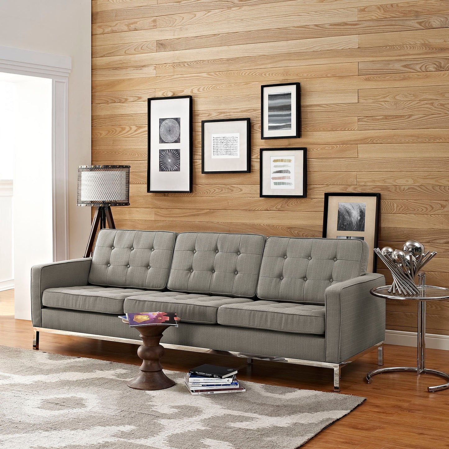 Loft Upholstered Fabric Sofa By Modway - EEI-2052 | Sofas