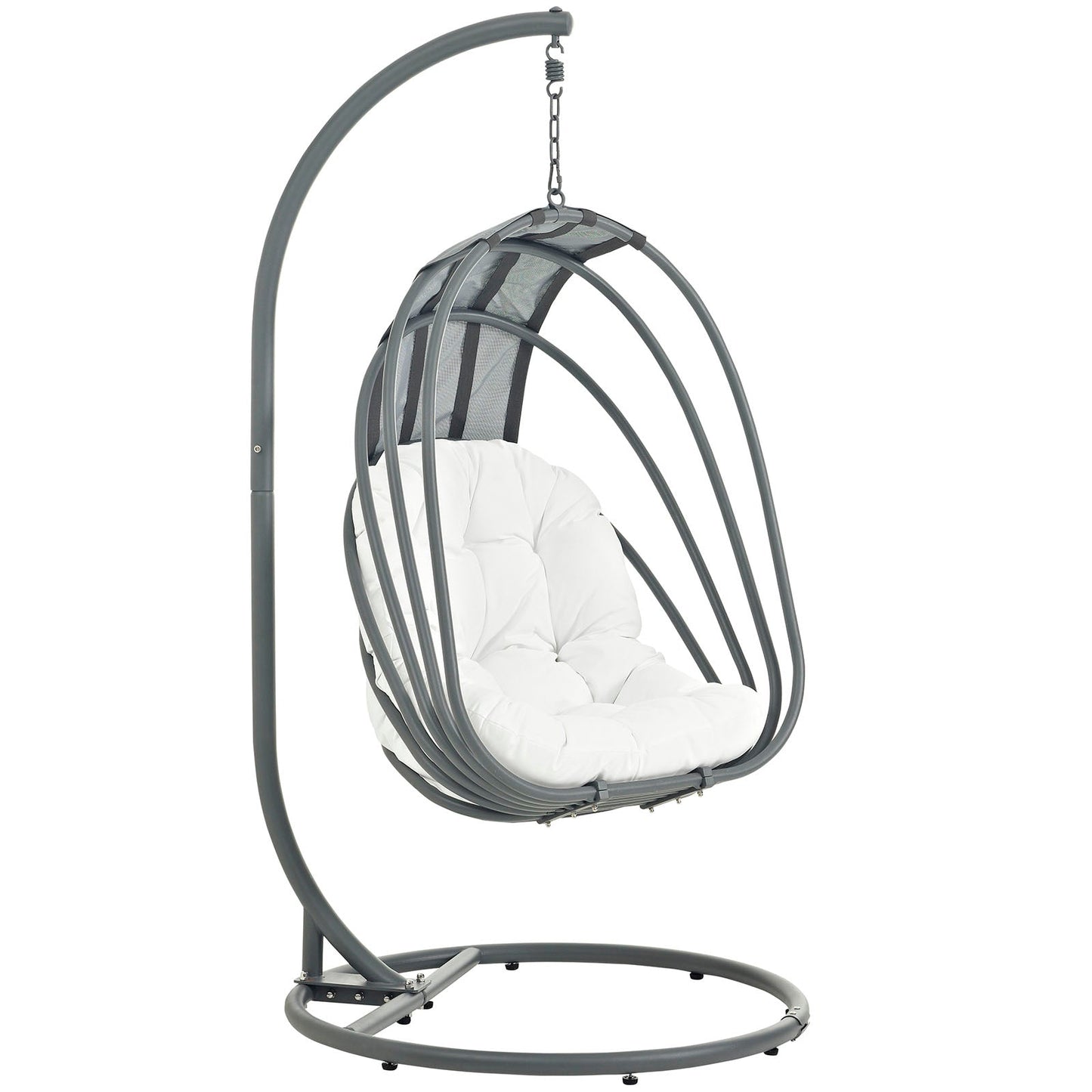 Whisk Outdoor Patio Swing Chair With Stand By Modway - EEI-2275 | Outdoor Chairs | Modishstore - 4