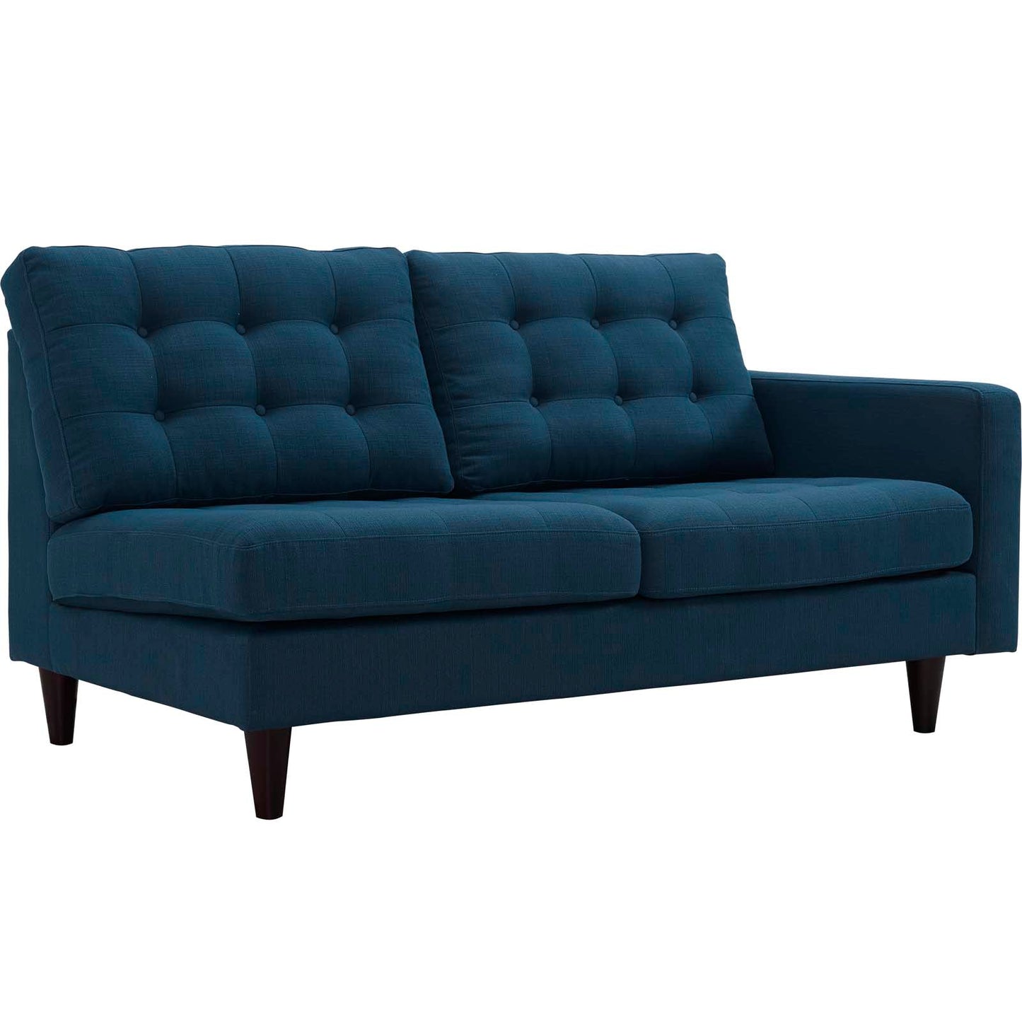 Modway Empress Right-Facing Upholstered Fabric Loveseat | Loveseats |