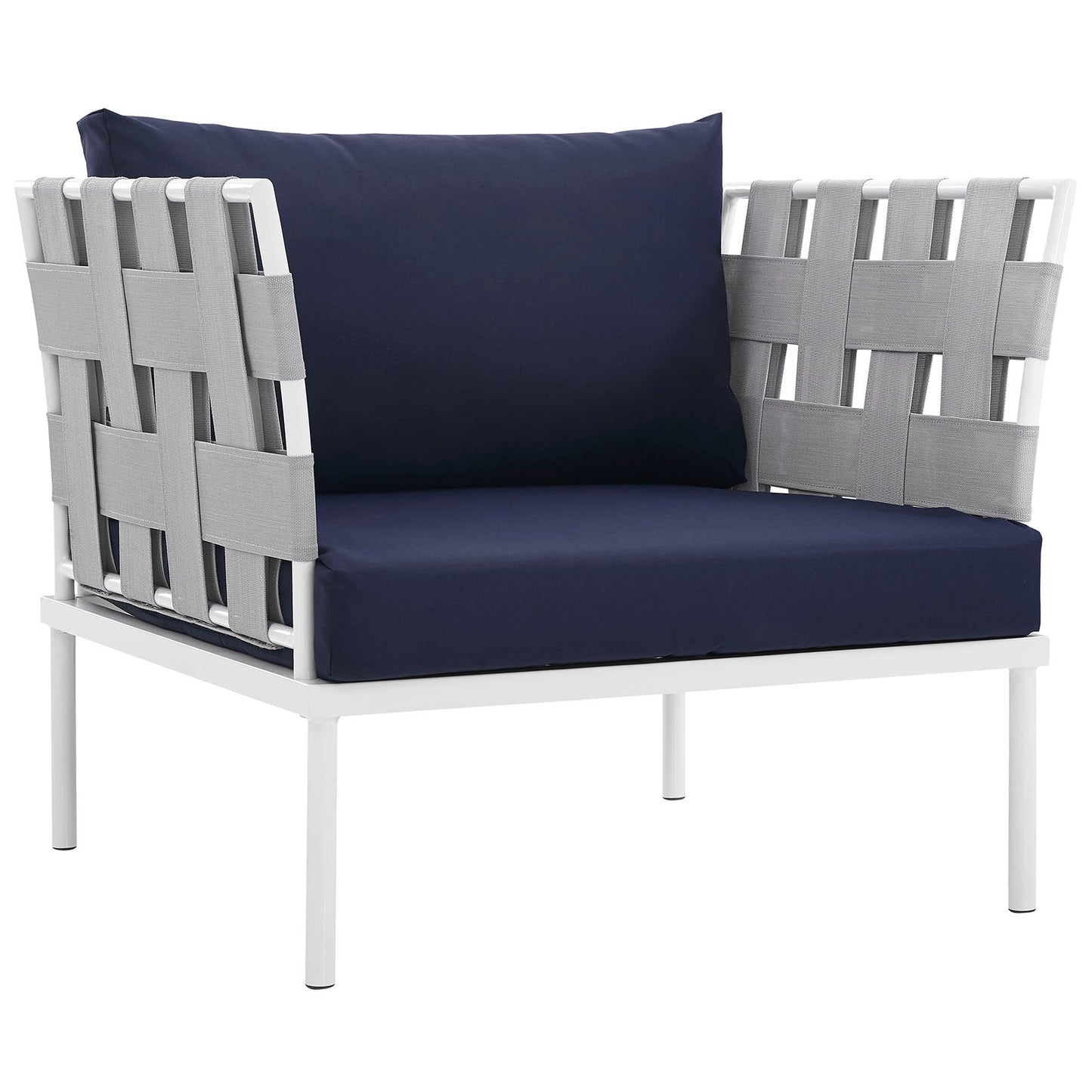 Modway Harmony Outdoor Patio Aluminum Armchair | Outdoor Chairs |