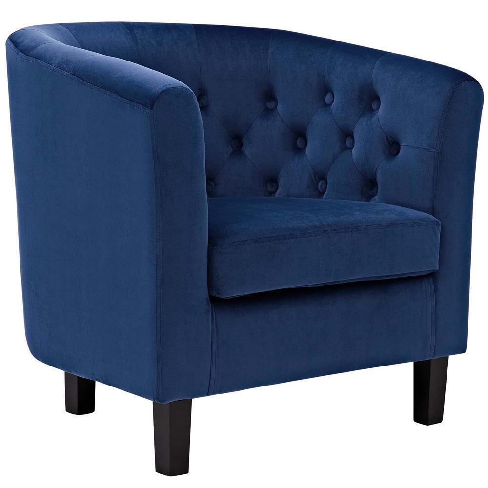 Modway Prospect Performance Velvet Armchair | Armchairs | Modishstore-6