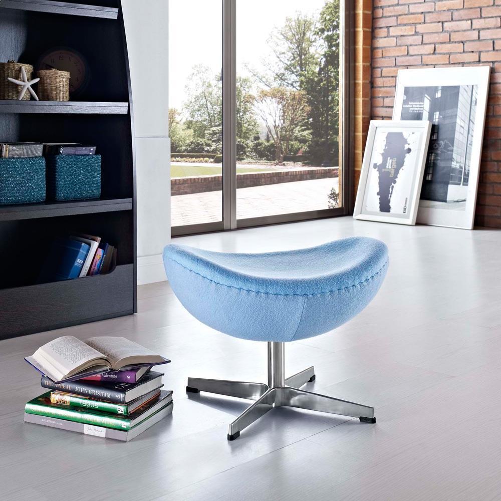 Modway Glove Wool Ottoman | Ottomans |