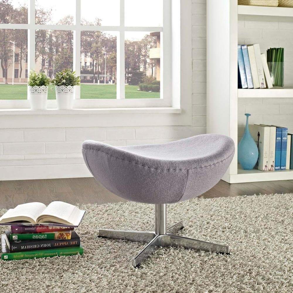 Modway Glove Wool Ottoman | Ottomans