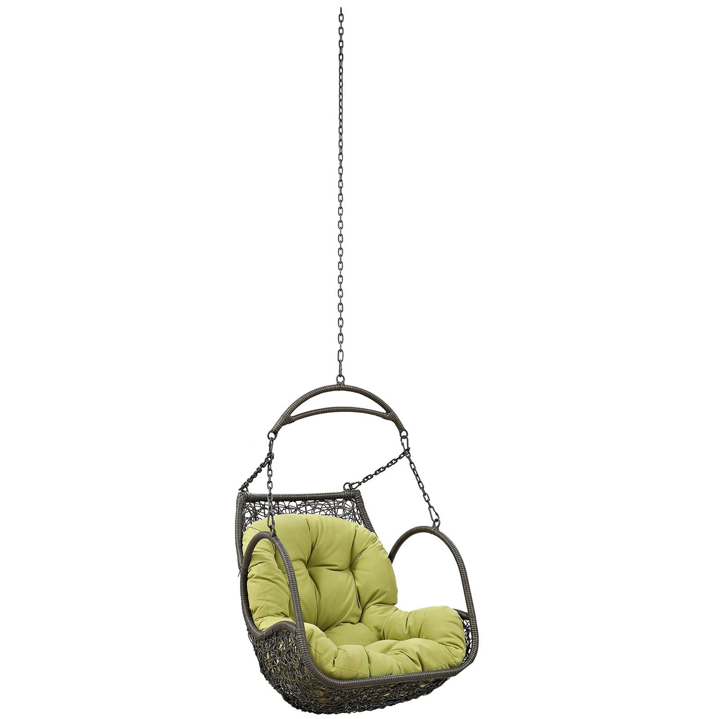 Modway Arbor Outdoor Patio Swing Chair Without Stand | Outdoor Porch Swings |