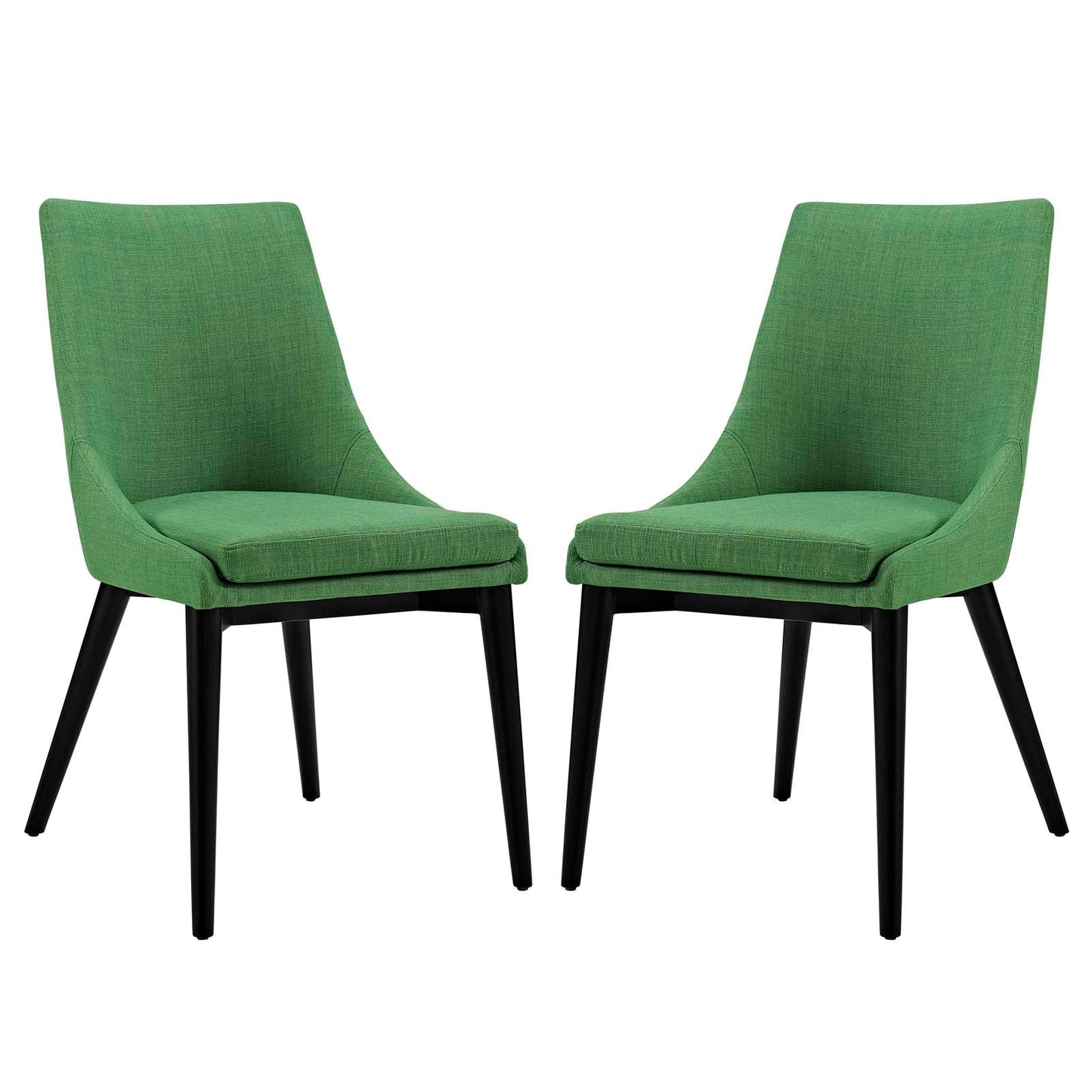 Modway Viscount Set of 2 Fabric Dining Side Chair | Dining Chairs | Modishstore-5