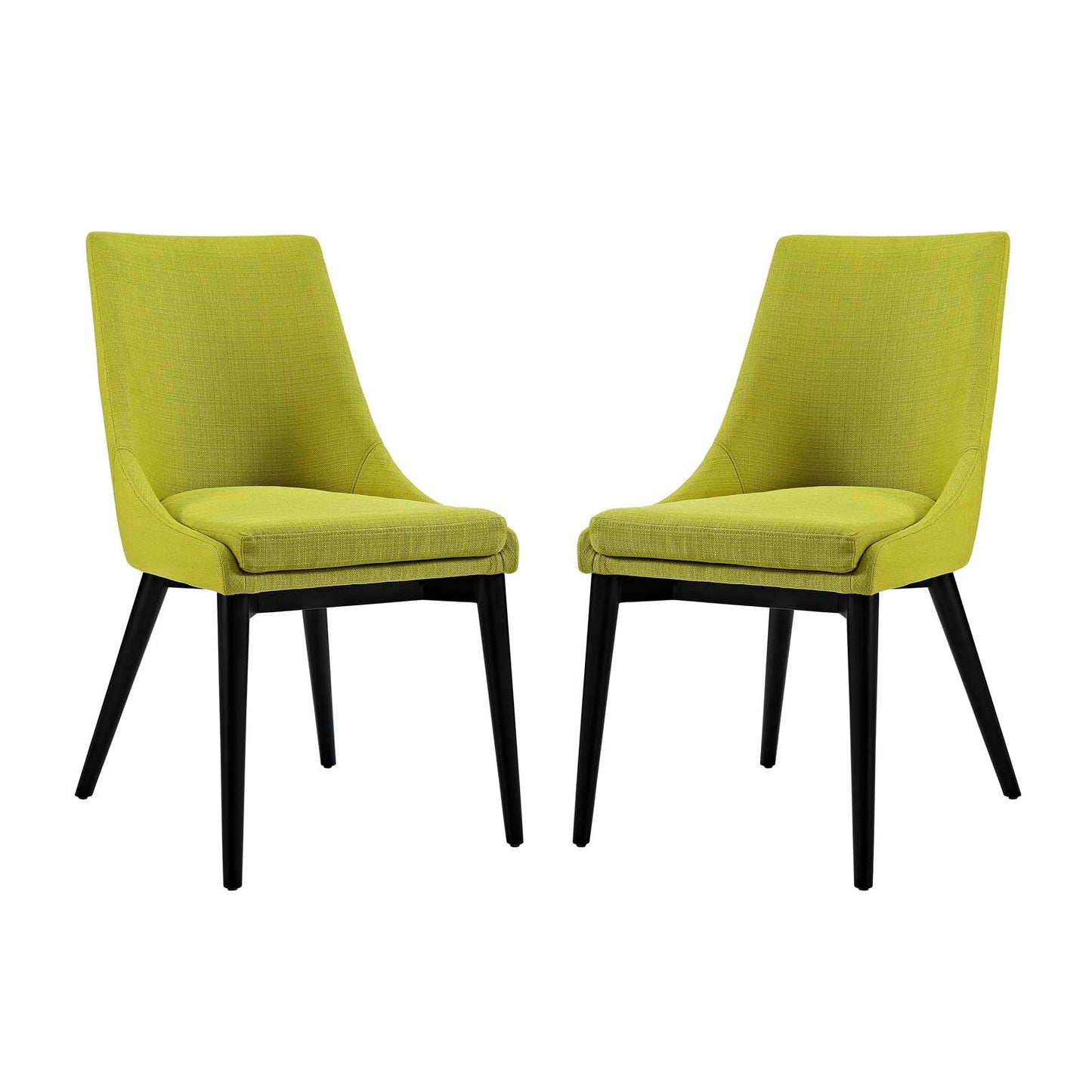 Modway Viscount Set of 2 Fabric Dining Side Chair | Dining Chairs | Modishstore-11