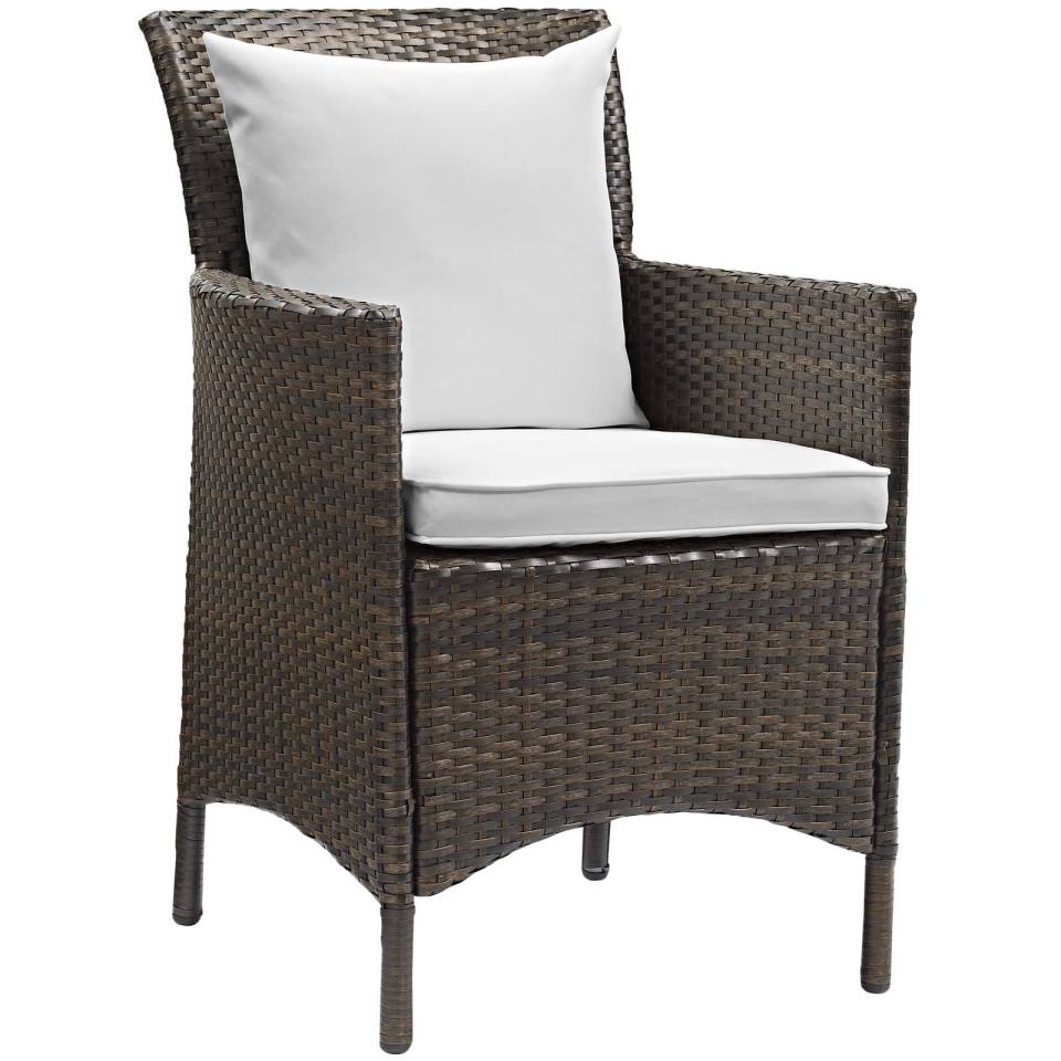 Modway Conduit Outdoor Patio Wicker Rattan Dining Armchair | Armchairs |