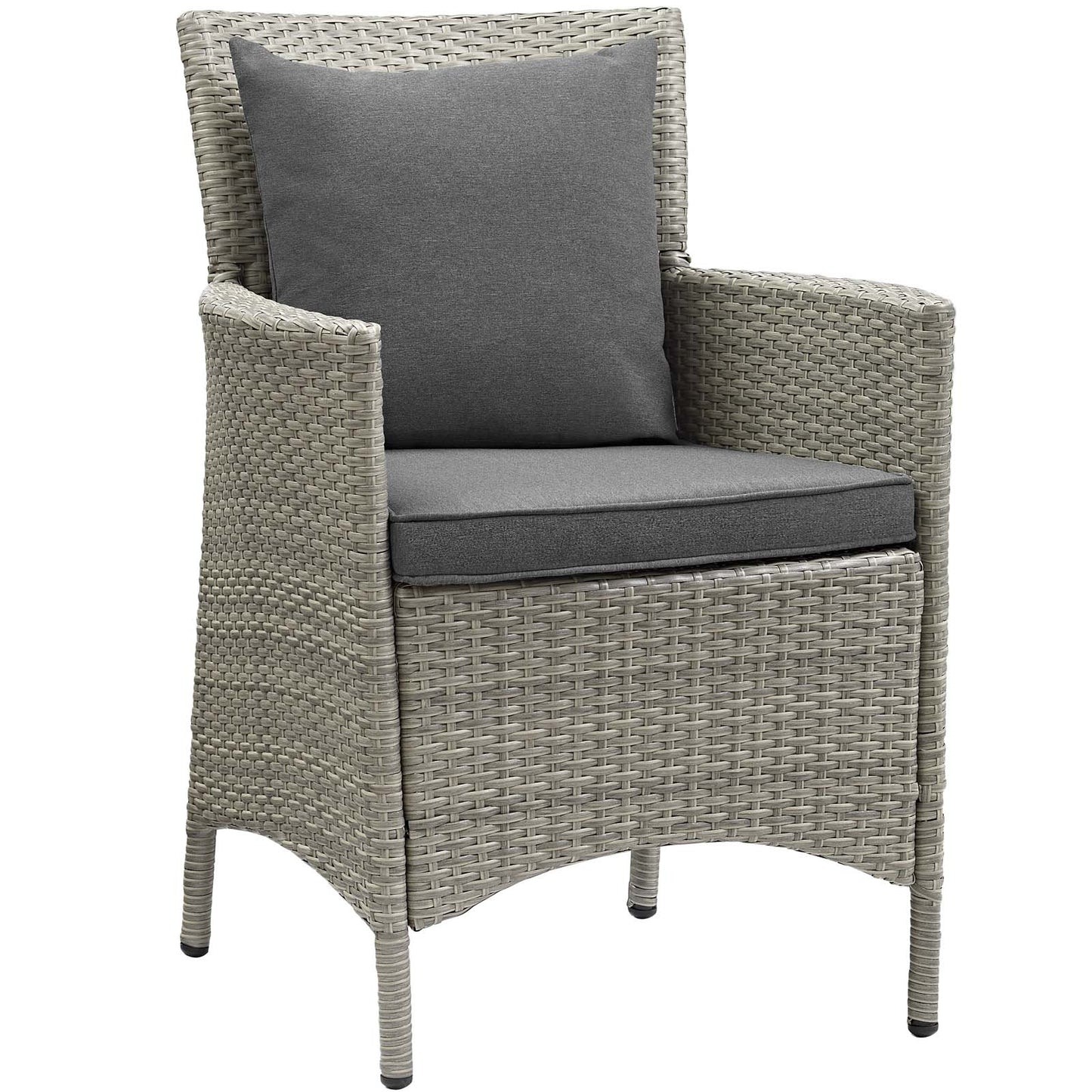 Modway Outdoor Patio Wicker Rattan Dining Armchair | Armchairs | Modishstore-2
