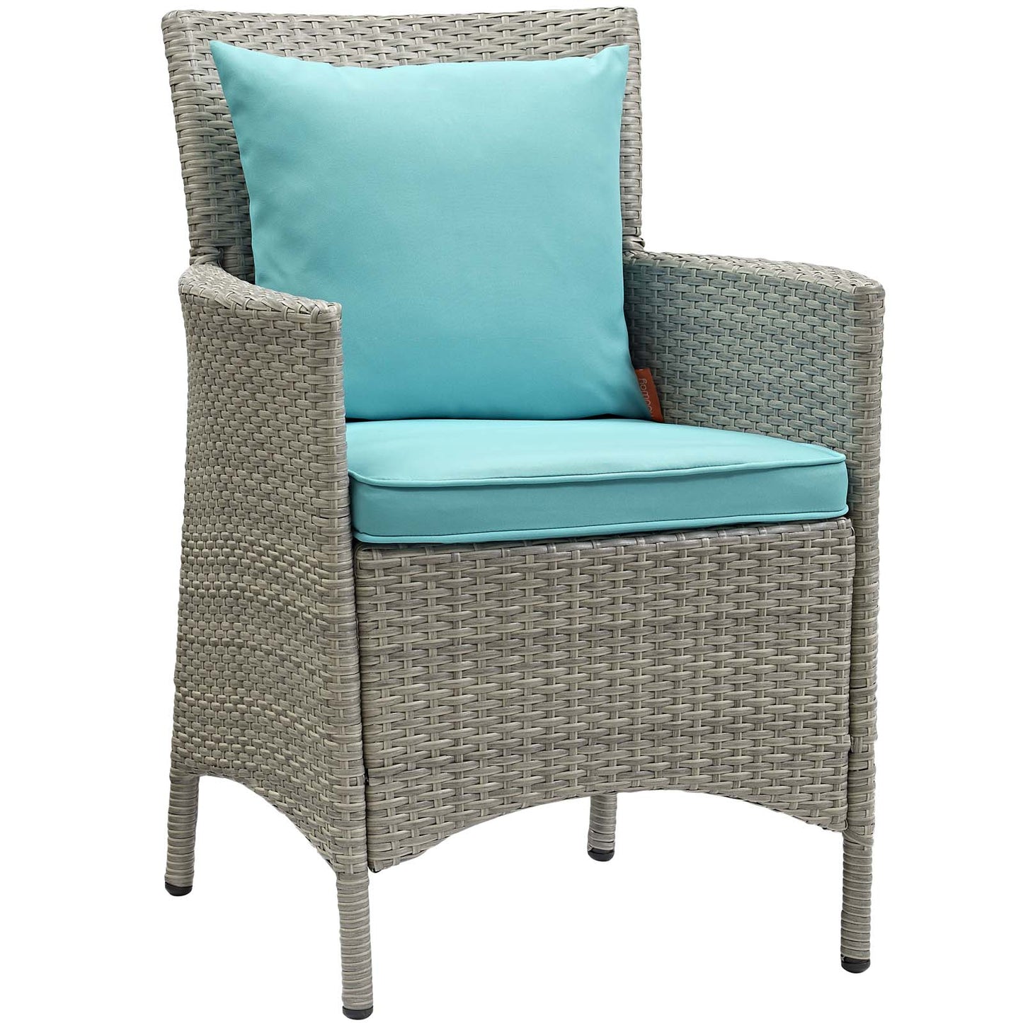 Modway Outdoor Patio Wicker Rattan Dining Armchair | Armchairs | Modishstore-10