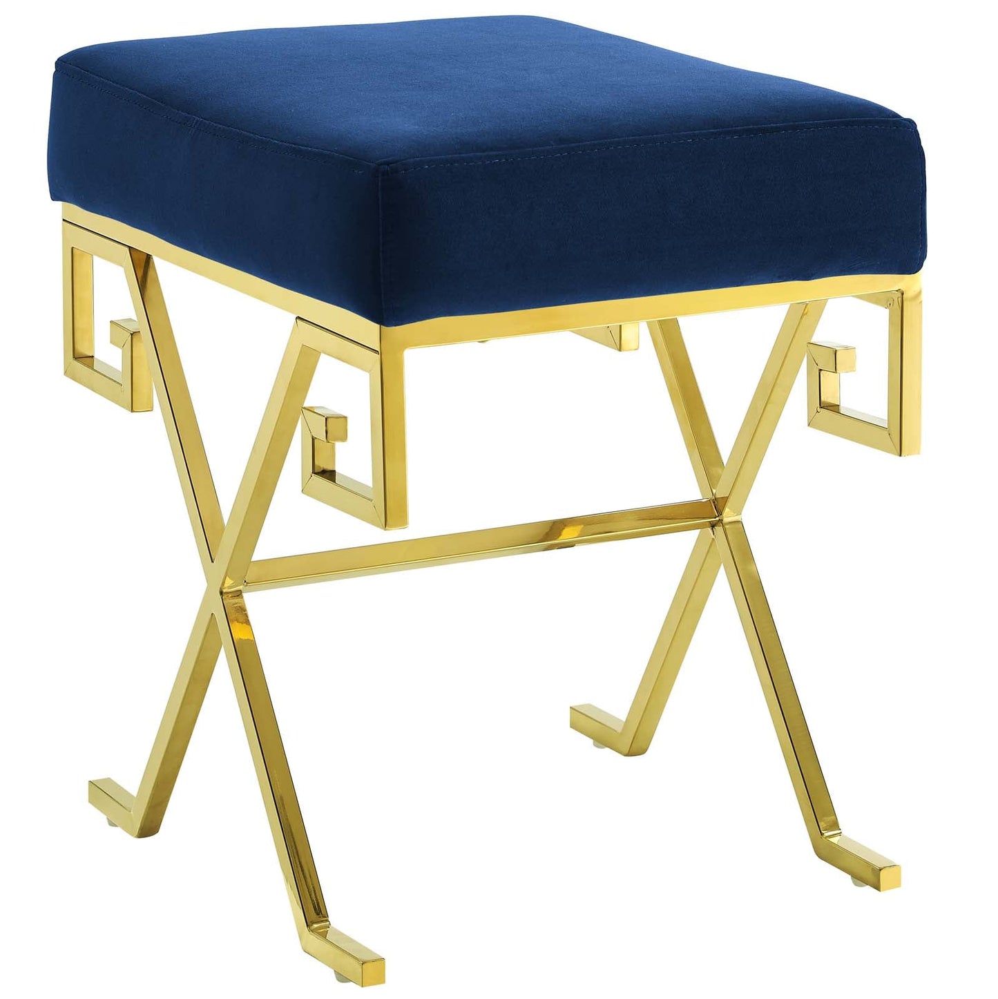 Modway Twist Velvet Bench | Stools & Benches | Modishstore-19