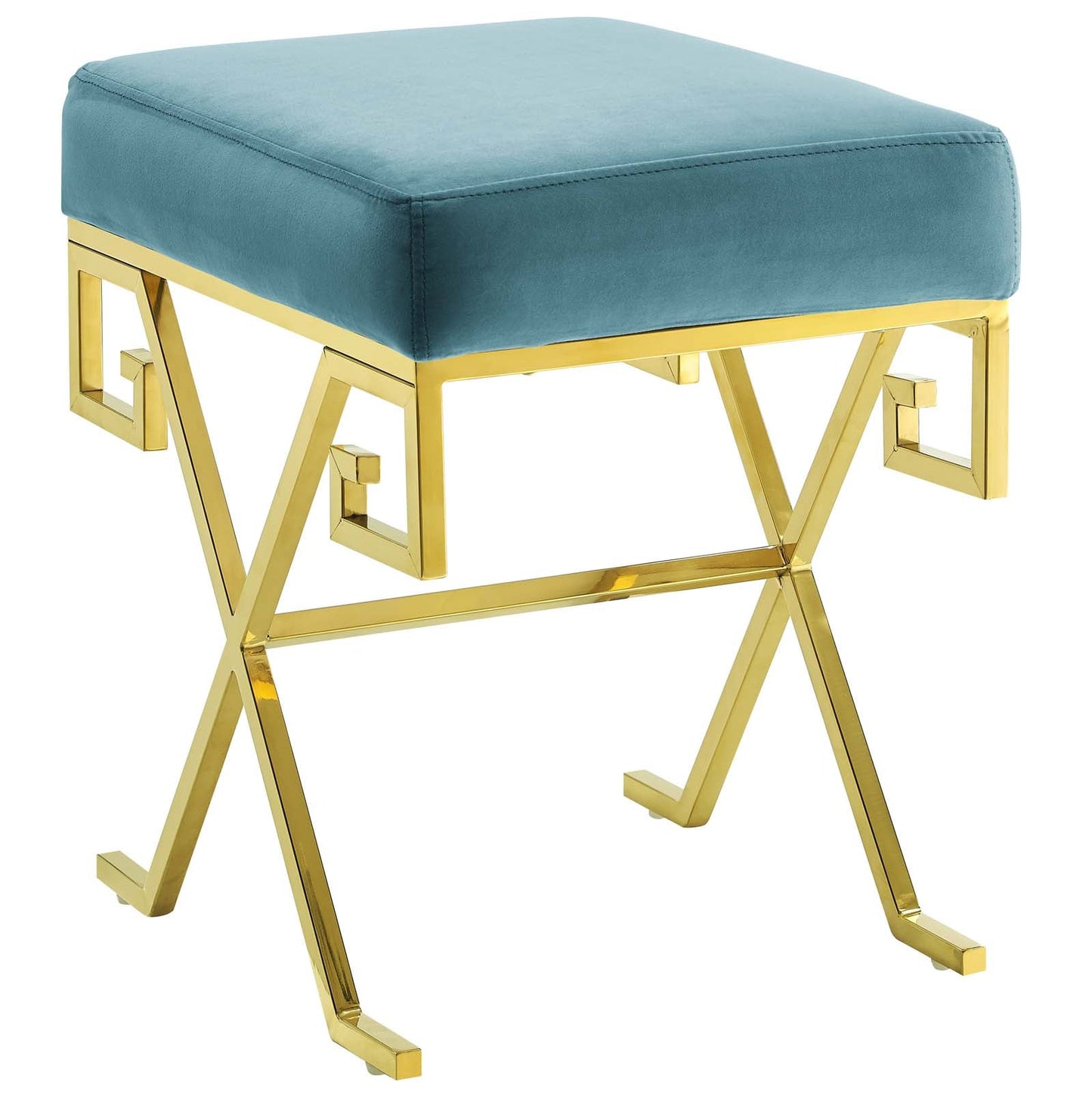 Modway Twist Velvet Bench | Stools & Benches | Modishstore-18