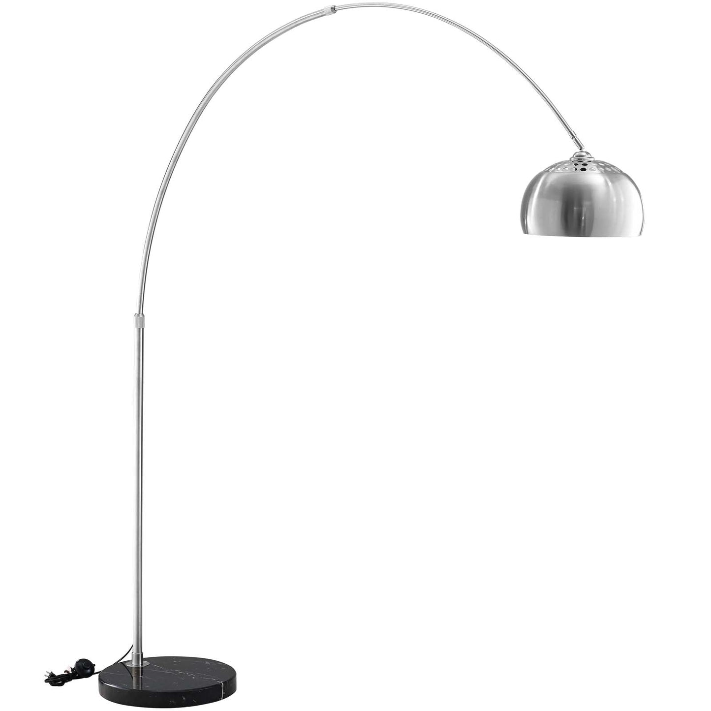 Sunflower Round Marble Base Floor Lamp By Modway - EEI-2906 | Floor Lamps | Modishstore