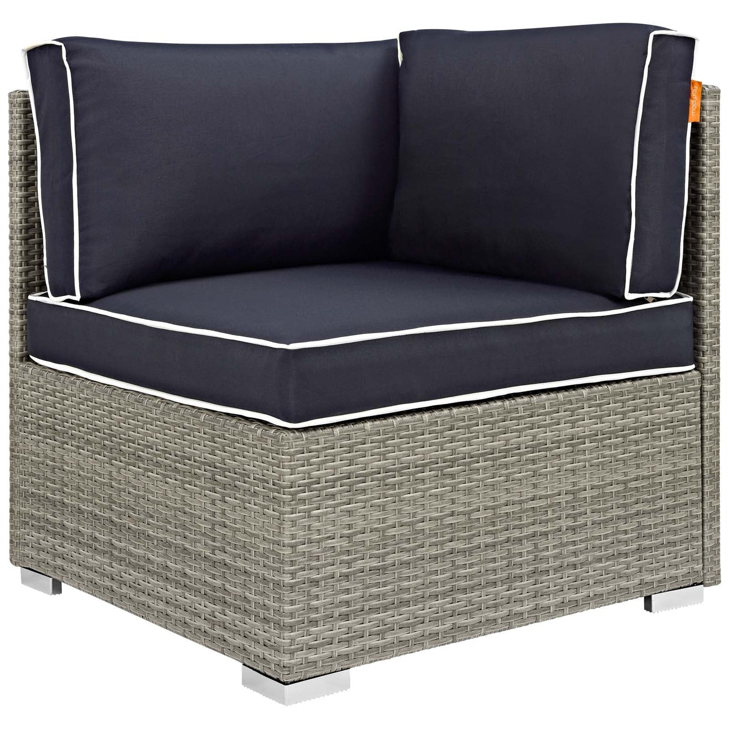 Modway Repose Outdoor Patio Corner | Outdoor Chairs | Modishstore-4