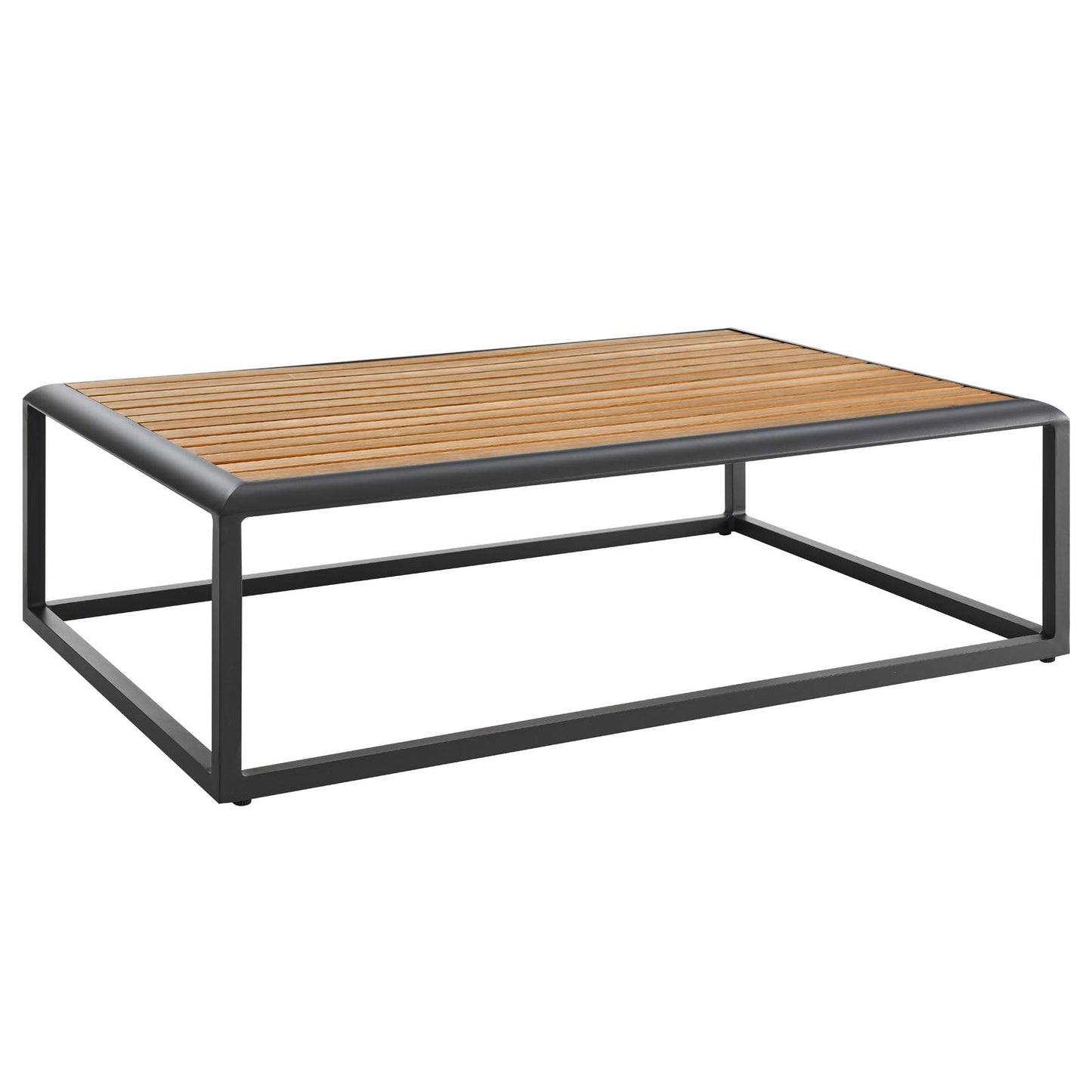 Modway Stance Outdoor Patio Aluminum Coffee Table | Coffee Tables | Modishstore-2