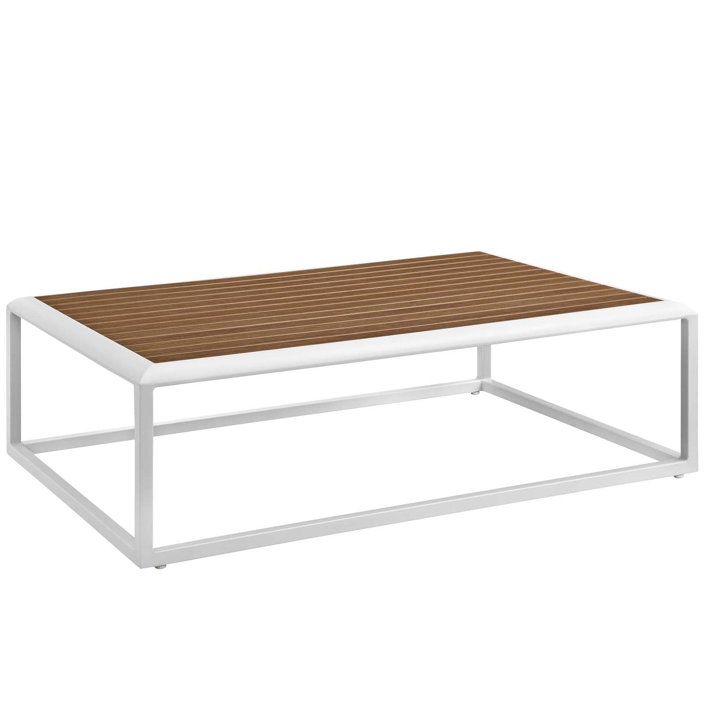 Modway Stance Outdoor Patio Aluminum Coffee Table | Coffee Tables | Modishstore