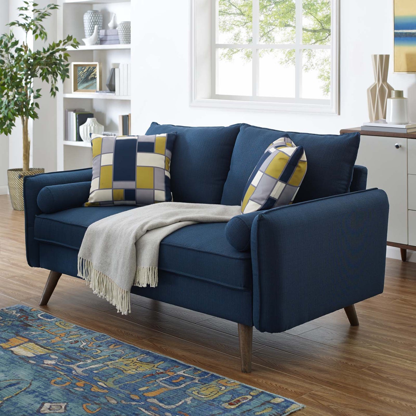 Modway Revive Upholstered Fabric Loveseat | Loveseats | Modishstore