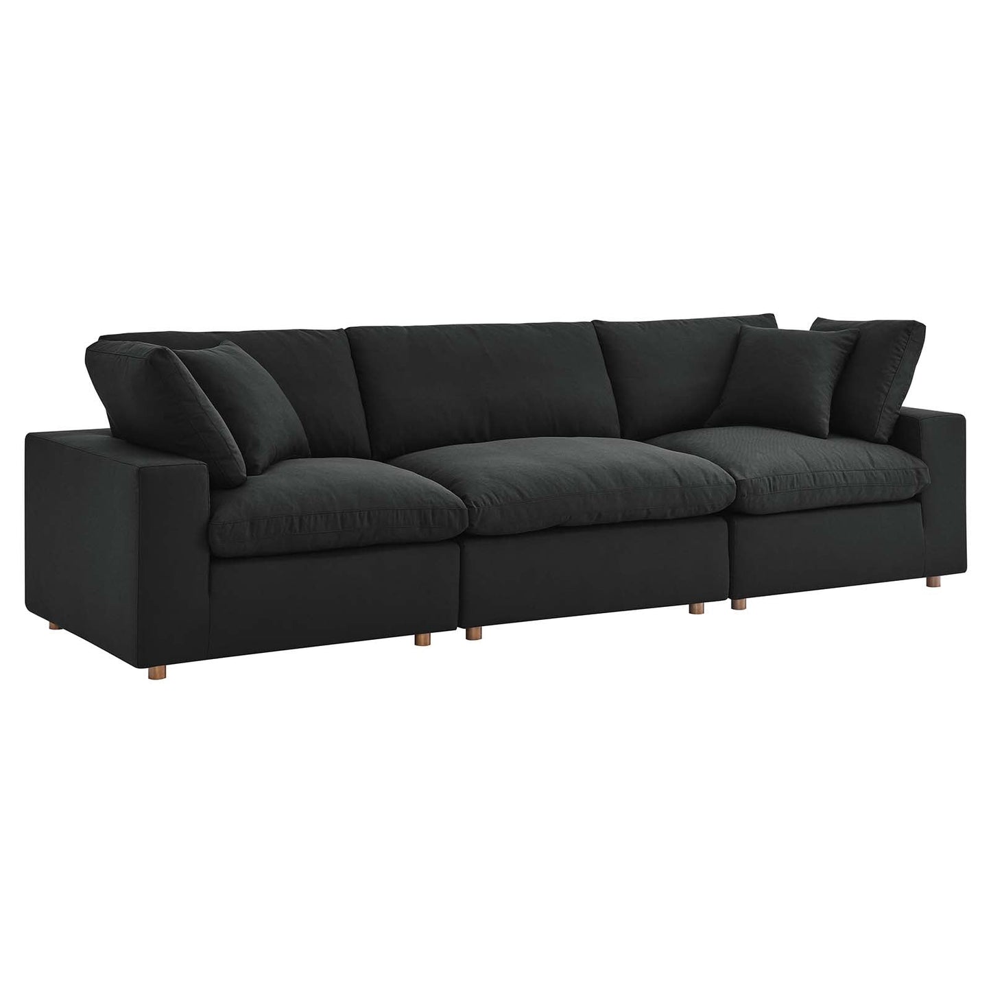 Modway Commix Down Filled Overstuffed 3 Piece Sectional Sofa Set - EEI-3355 | Sofa Set |