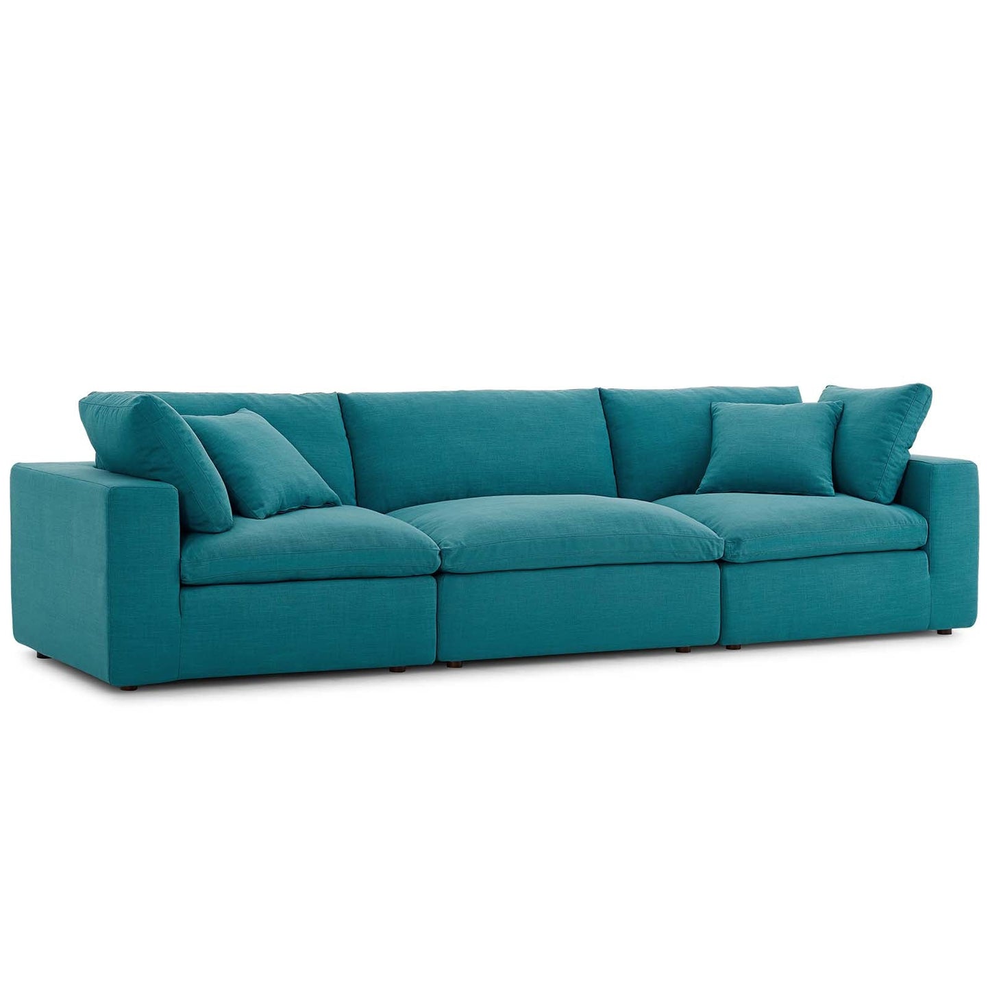 Modway Commix Down Filled Overstuffed 3 Piece Sectional Sofa Set - EEI-3355 | Sofa Set |