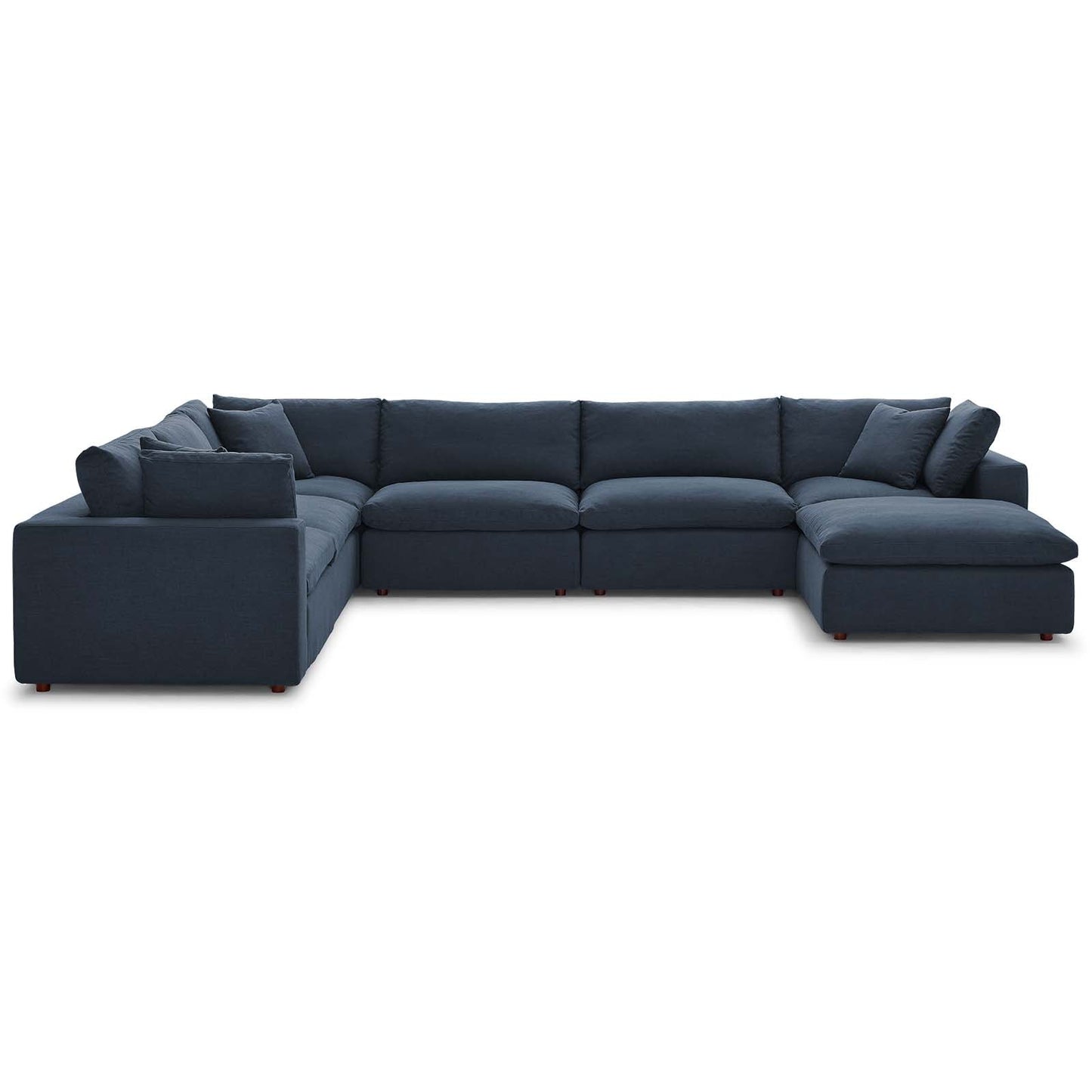 Modway Commix Down Filled Overstuffed 7 Piece Sectional Sofa Set | Sofas |