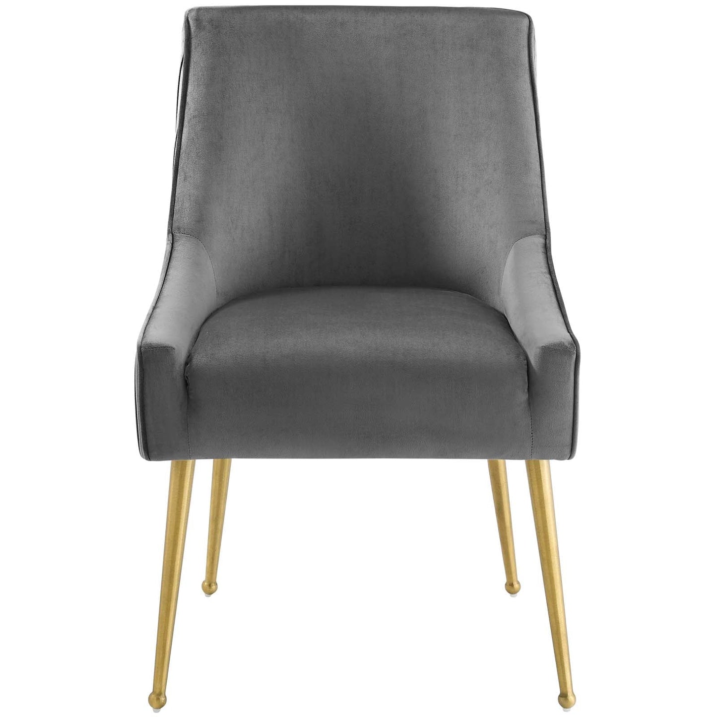 Modway Discern Pleated Back Upholstered Performance Velvet Dining Chair | Dining Chairs |