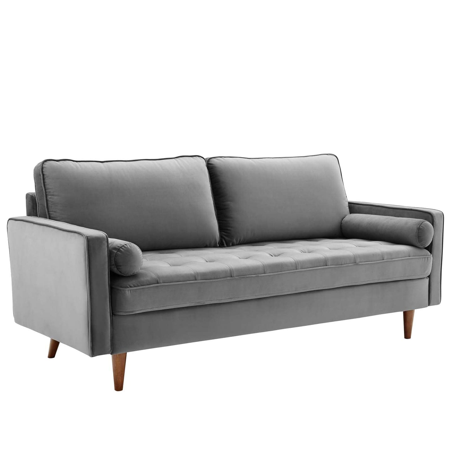 Modway Valour Performance Velvet Sofa | Sofas | Modishstore-4
